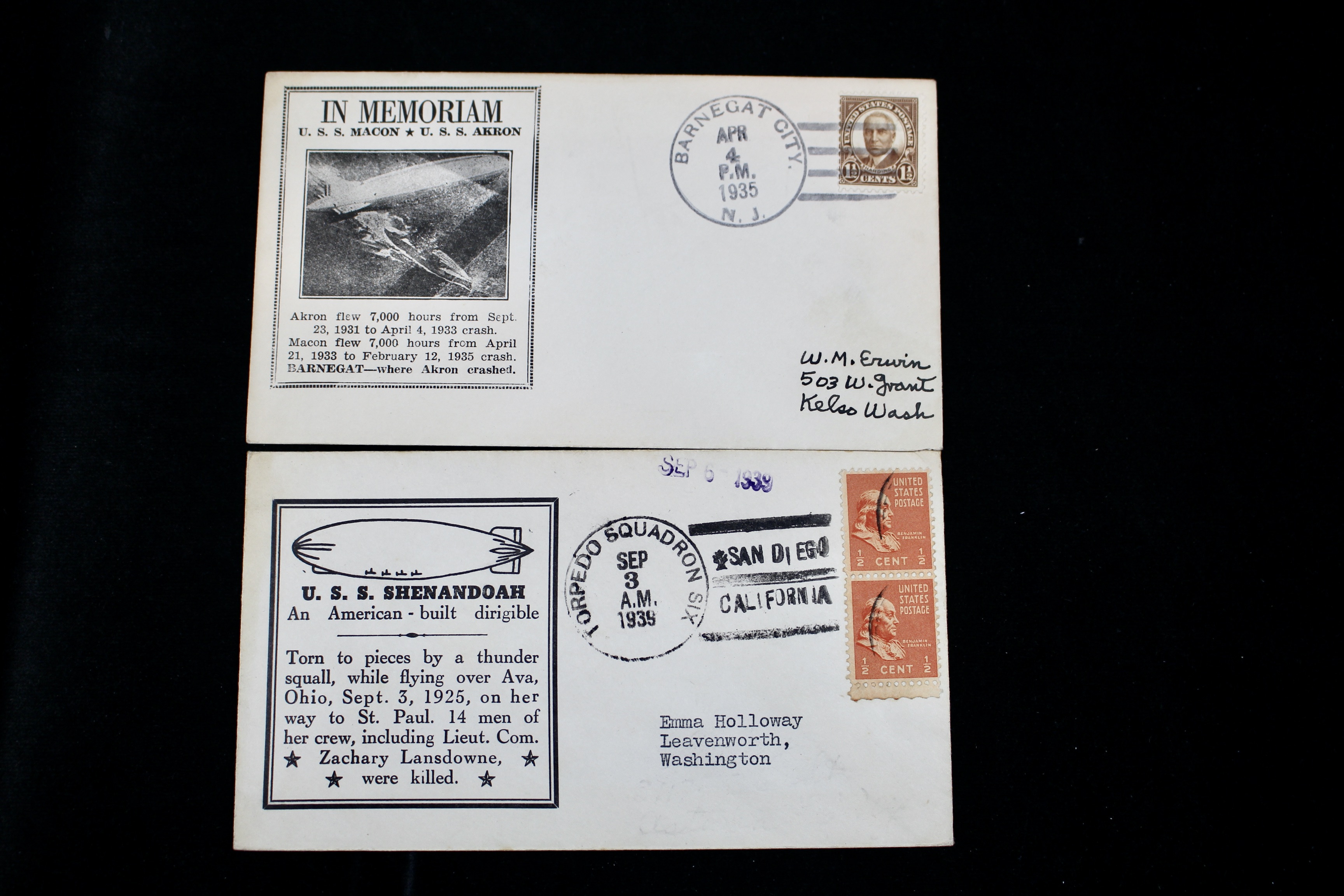 Collection of Eight Graf Zeppelin-Related Covers and Postcards