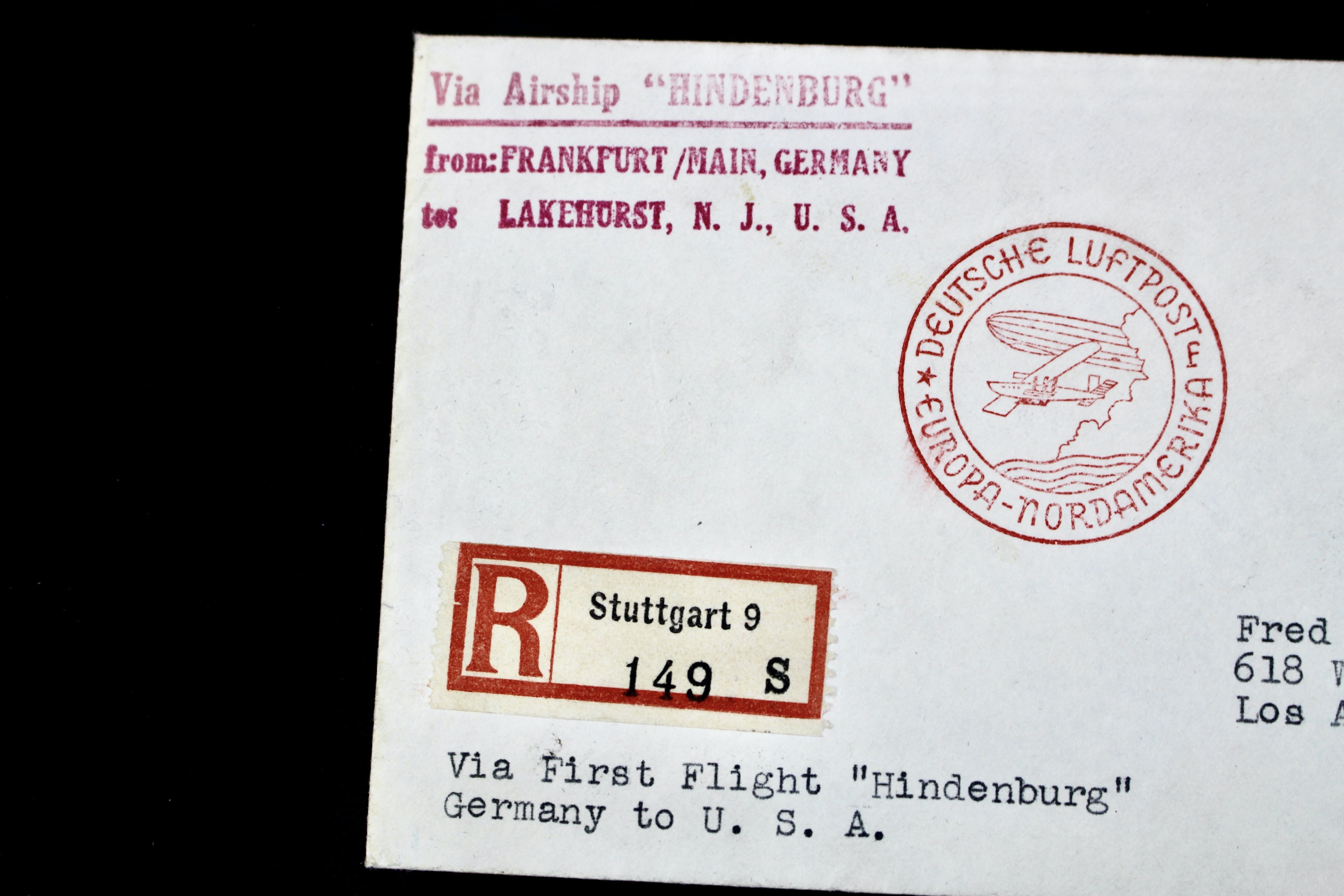 Collection of Eight Graf Zeppelin-Related Covers and Postcards