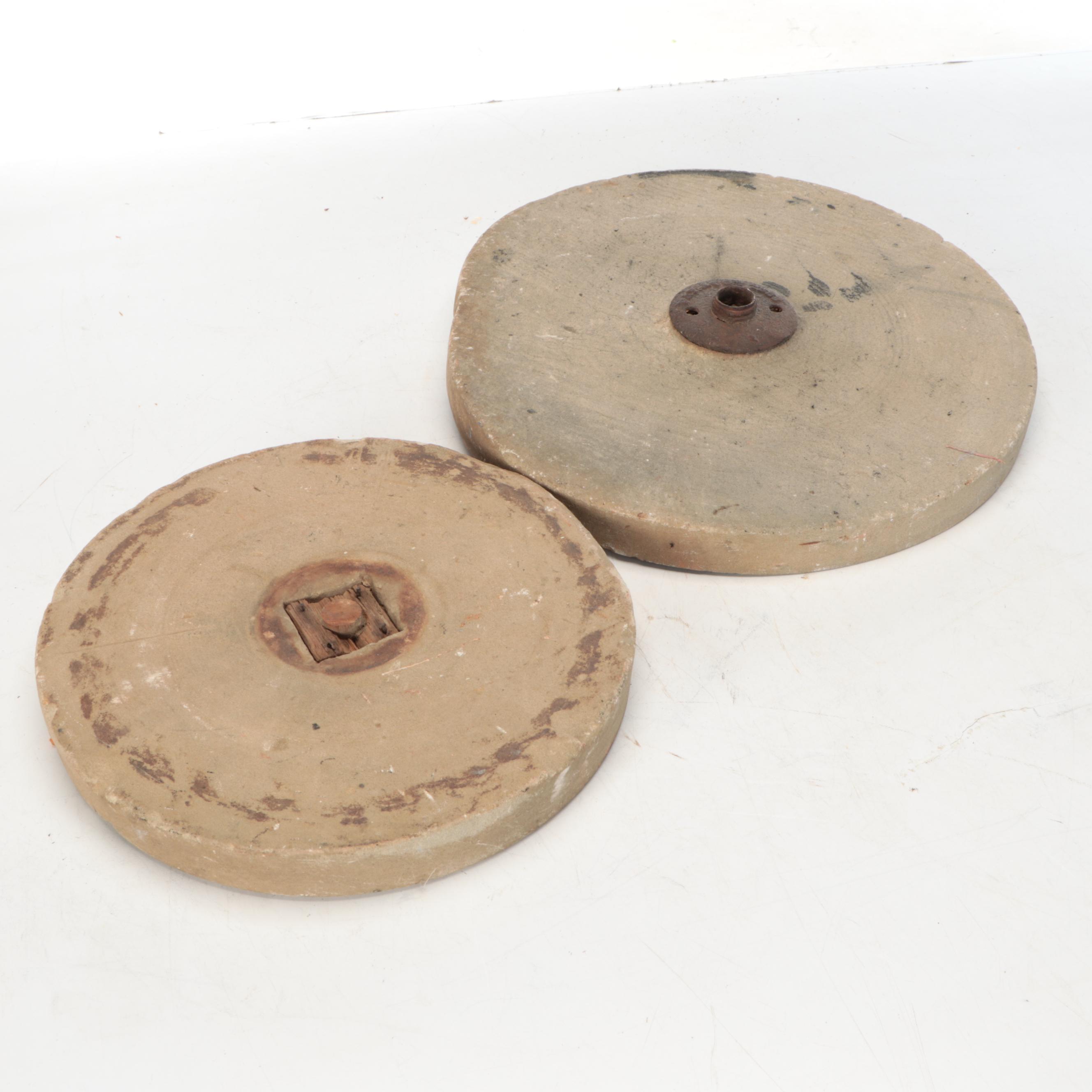 Stone, Metal, and Wood Grindstone Wheels