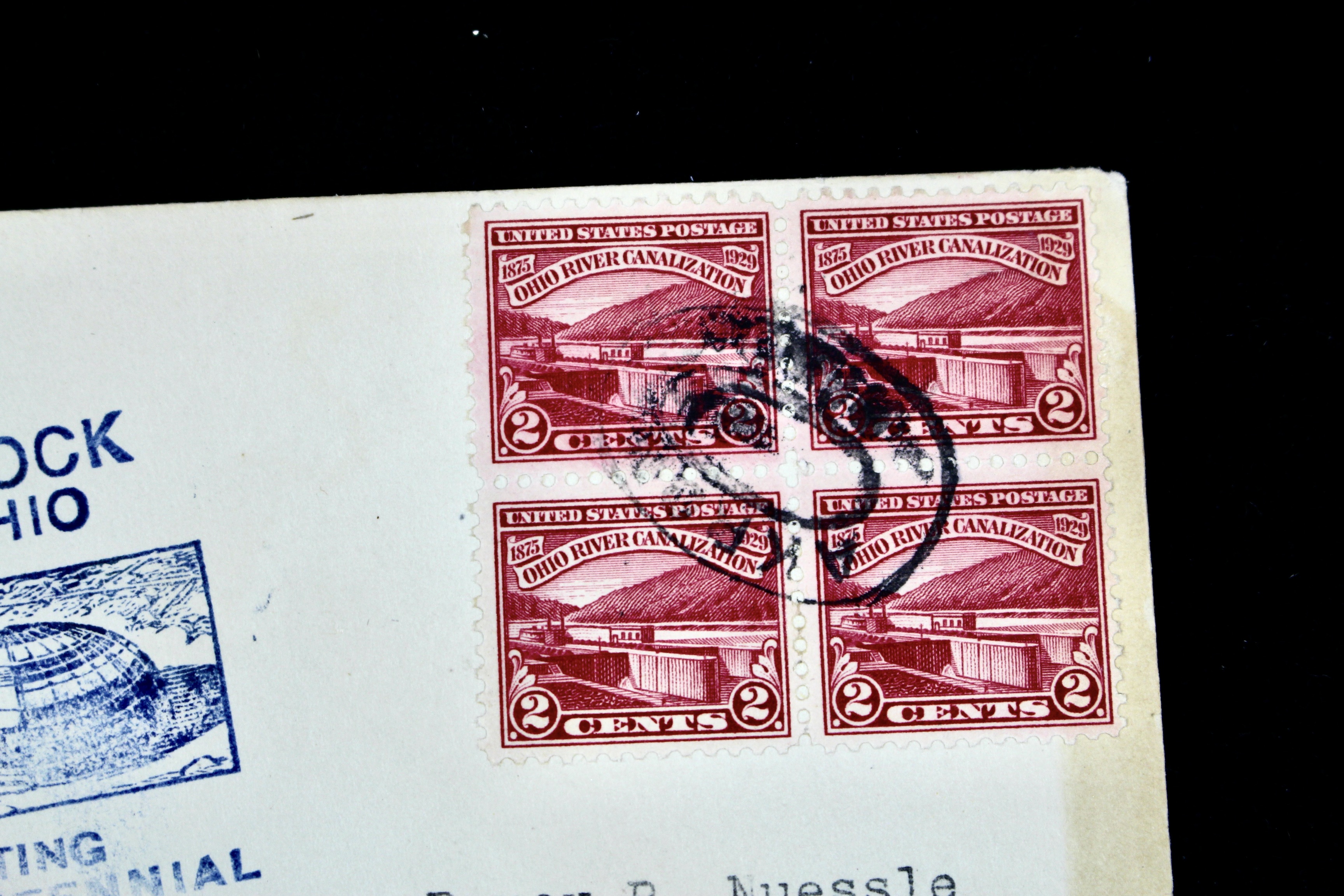 1932 USS Akron Graf Zeppelin Postal Cover