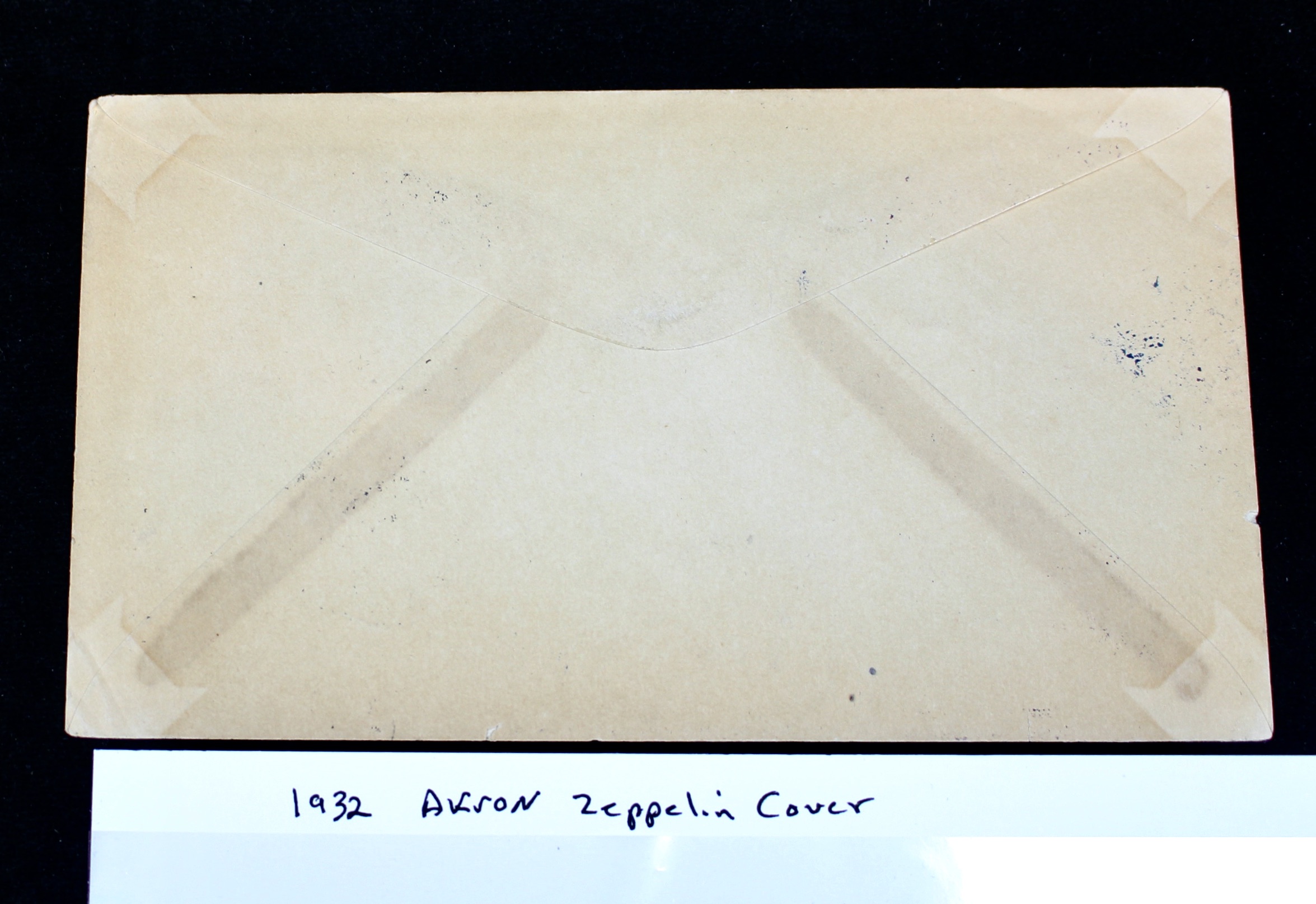 1932 USS Akron Graf Zeppelin Postal Cover