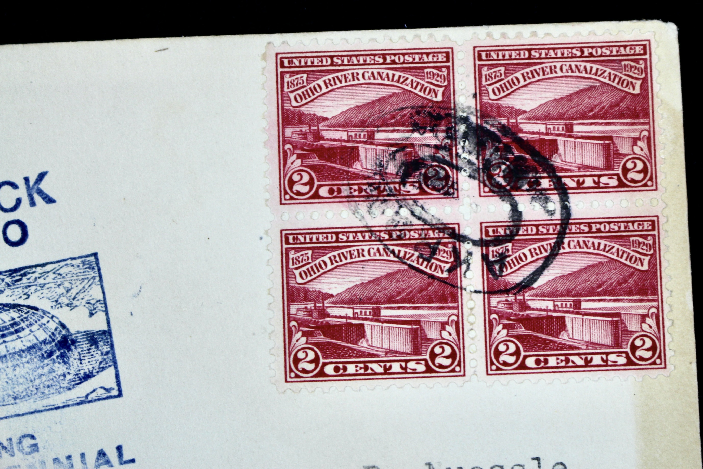 1932 USS Akron Graf Zeppelin Postal Cover