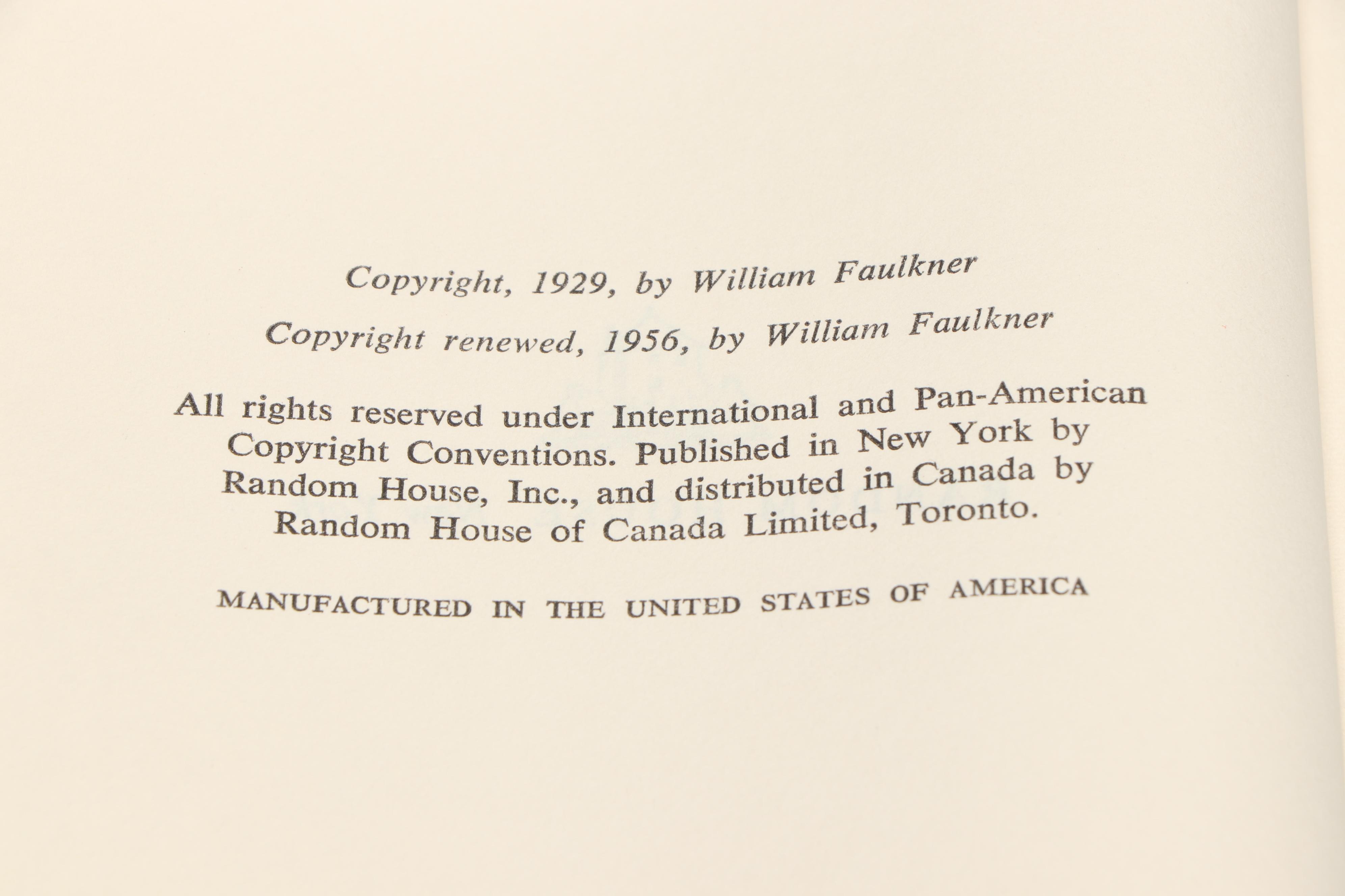 Uniformly Bound "Light in August," "As I Lay Dying" and More by William Faulkner