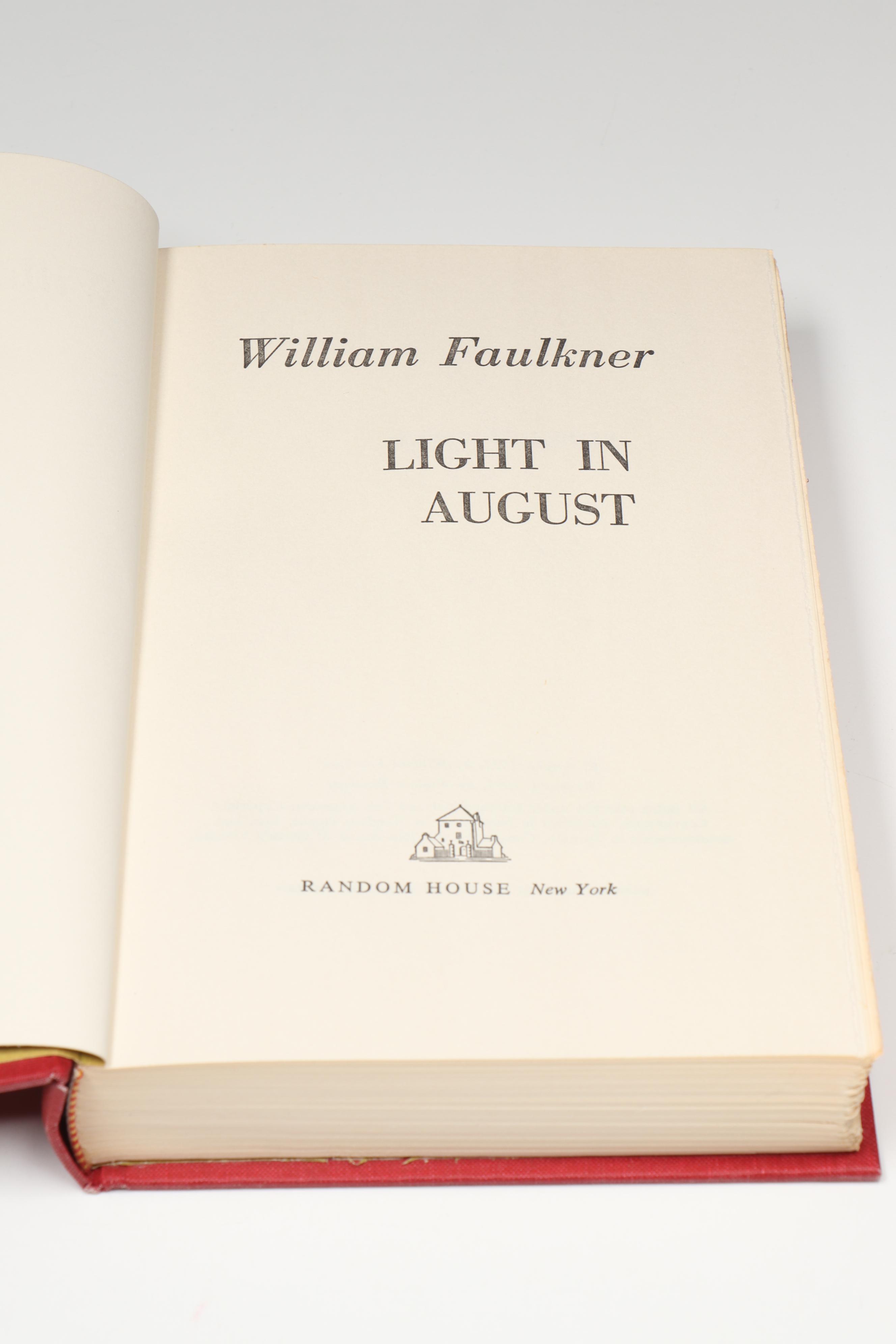 Uniformly Bound "Light in August," "As I Lay Dying" and More by William Faulkner