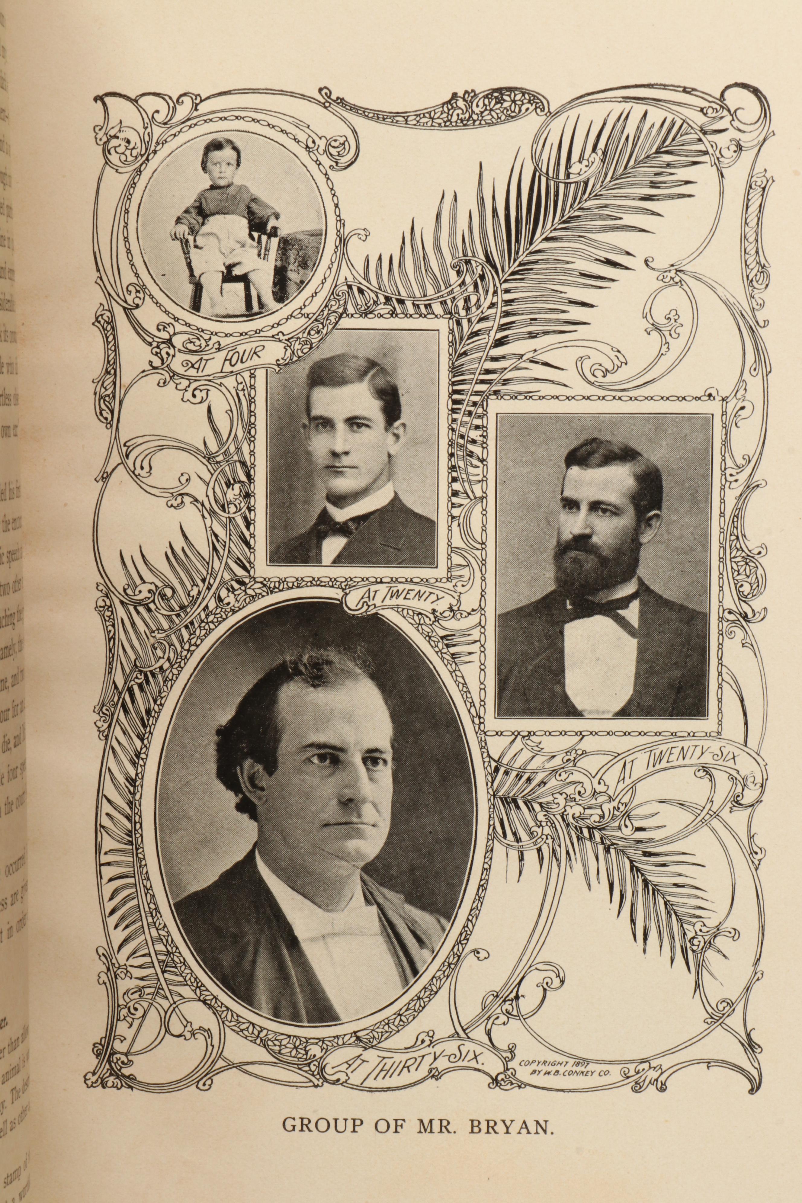 Illustrated First Edition "The First Battle" by William J. Bryan, 1896