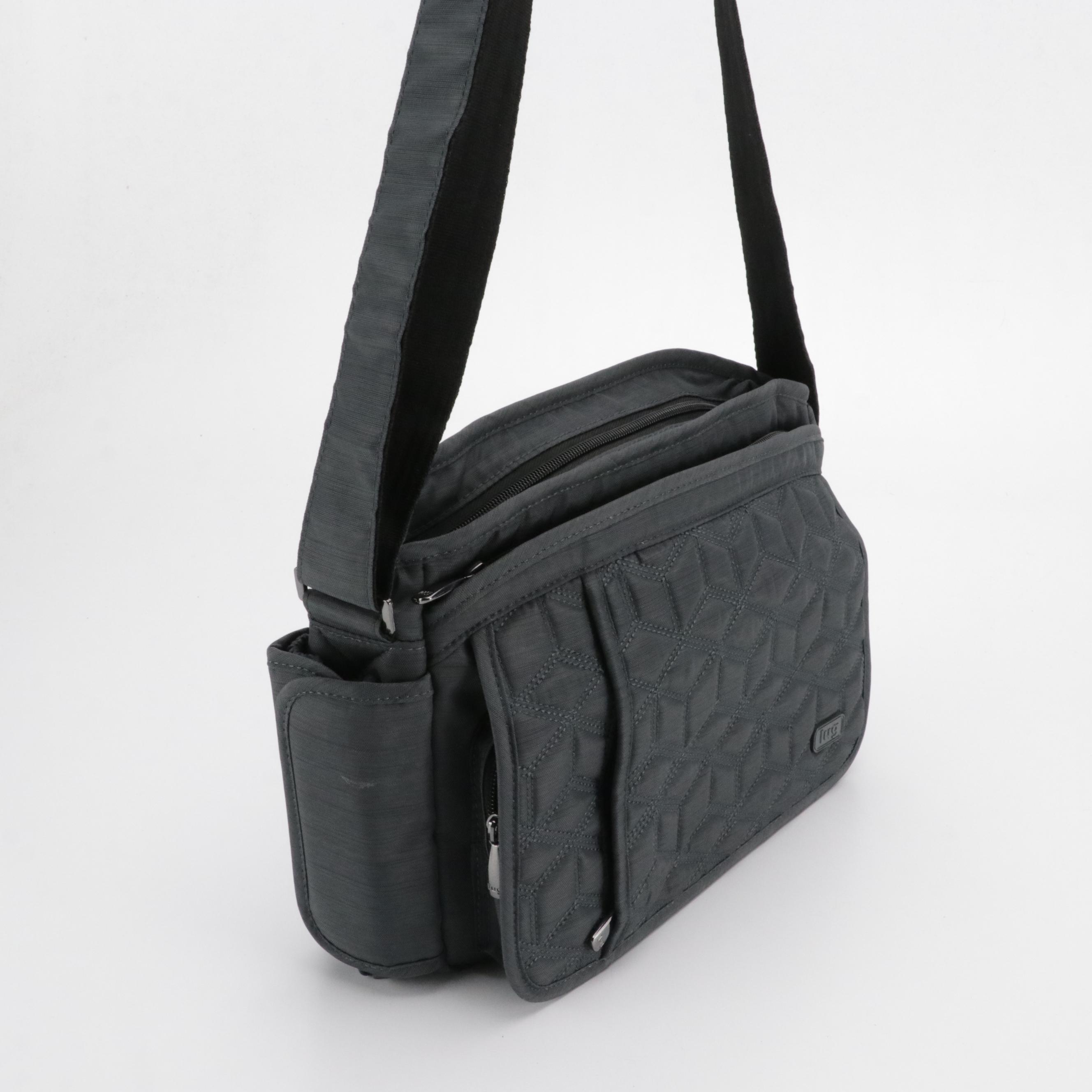 Koret Tricolor Leather Kisslock Frame Bag with Tassel and Lug Wings Bag