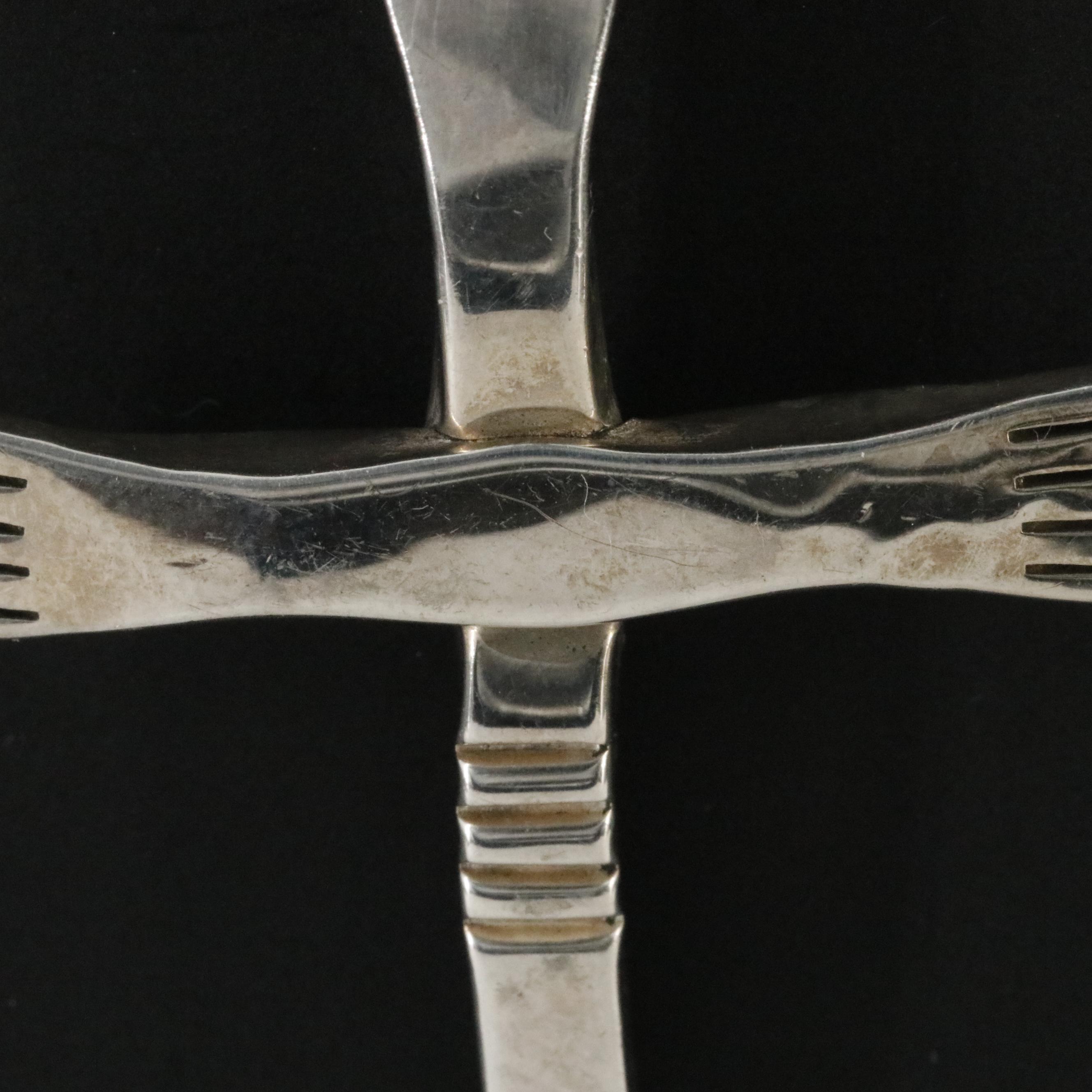 Southwestern Sterling Cross Pendant