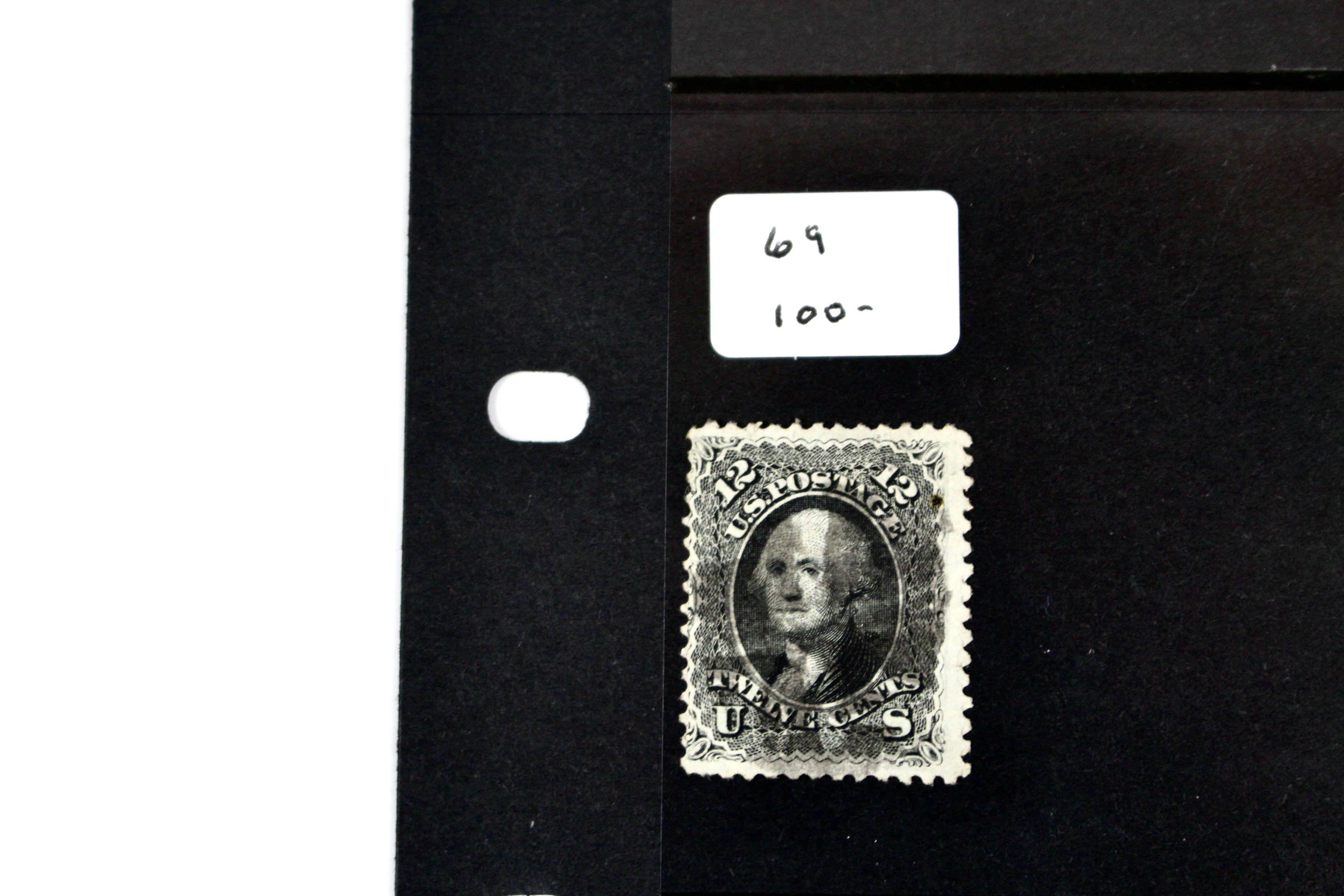 Five U.S. Postage Stamps, 1861 to 1862