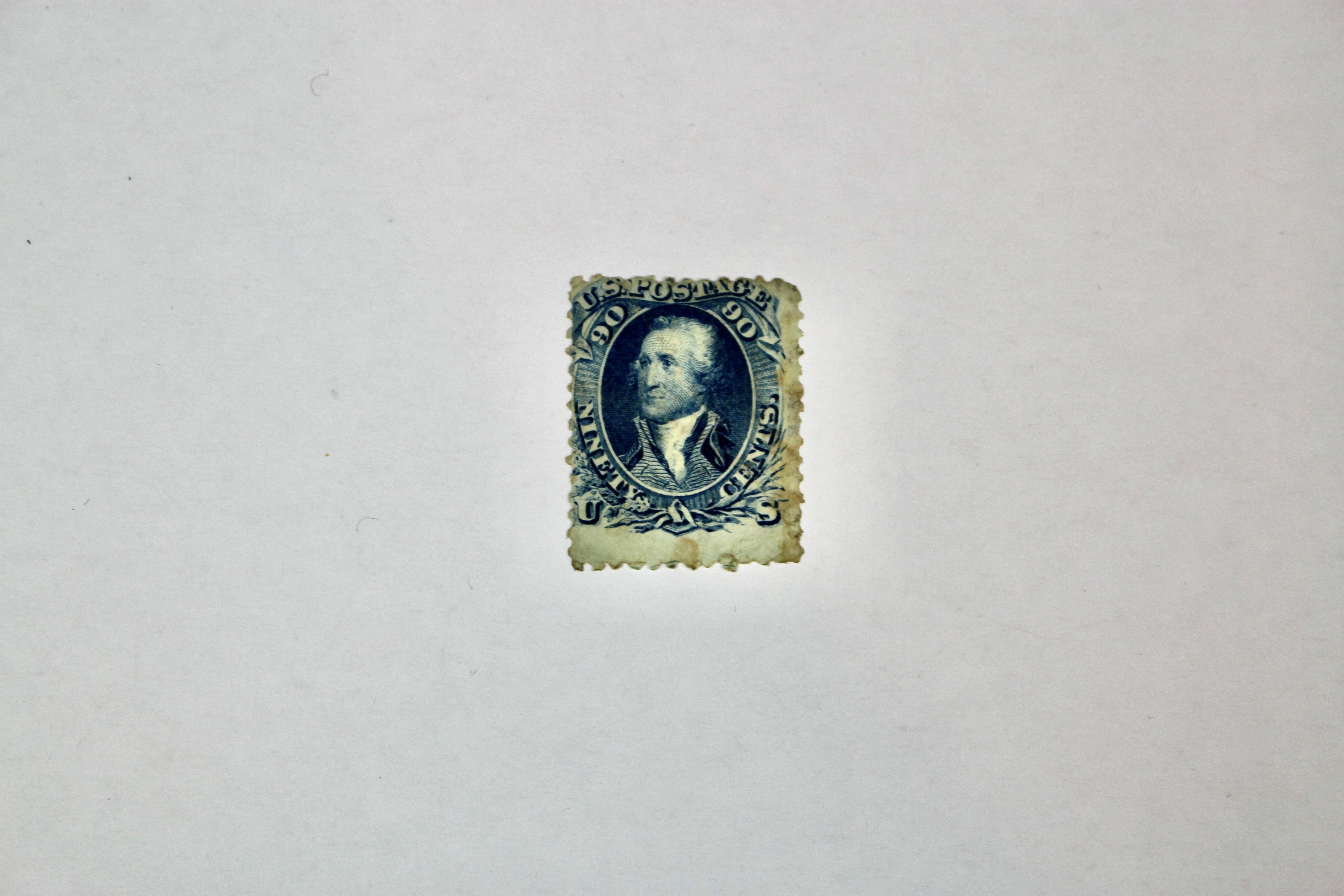 Five U.S. Postage Stamps, 1861 to 1862