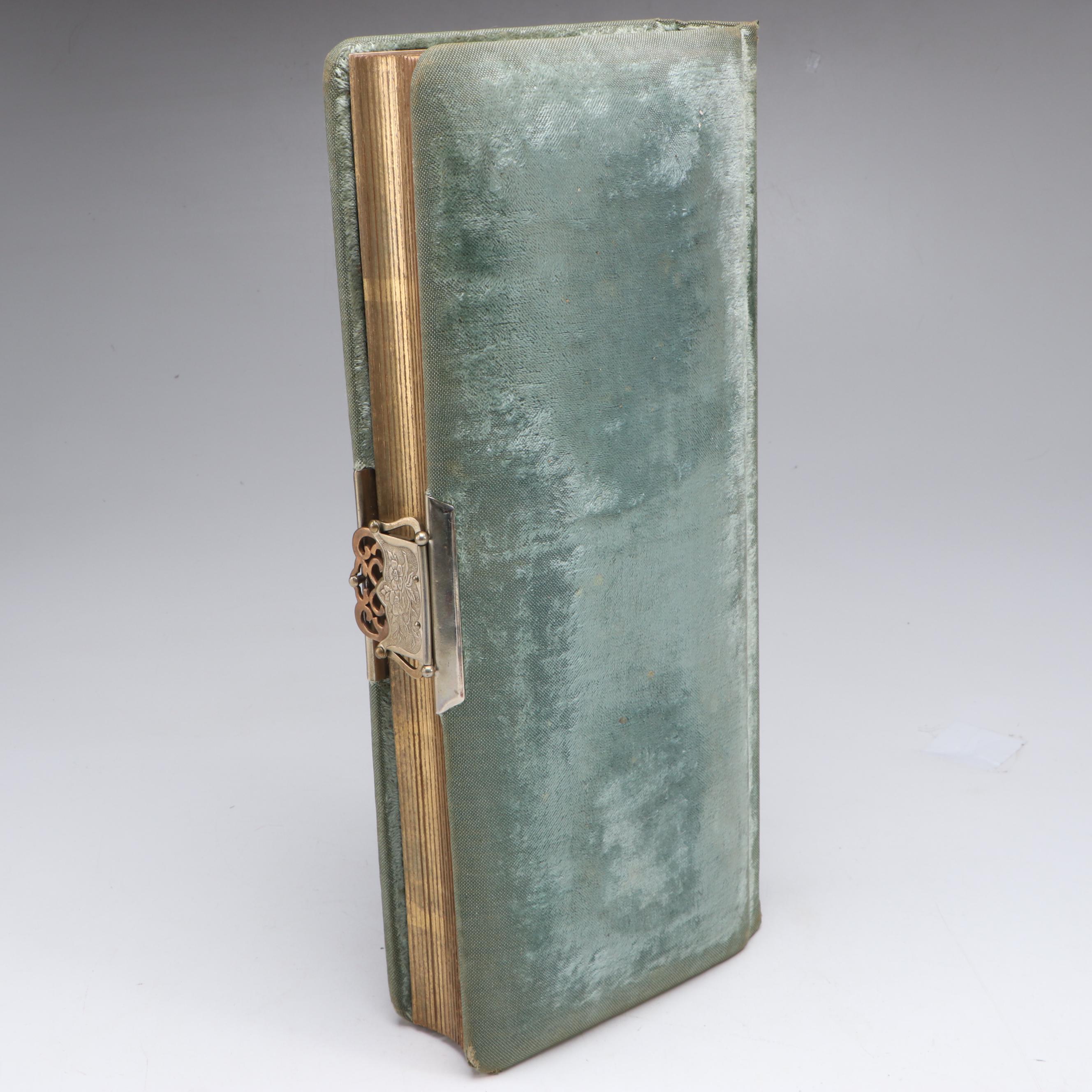 Victorian Photographs of Men, Women and Children in Album, Mid to Late 19th Cent