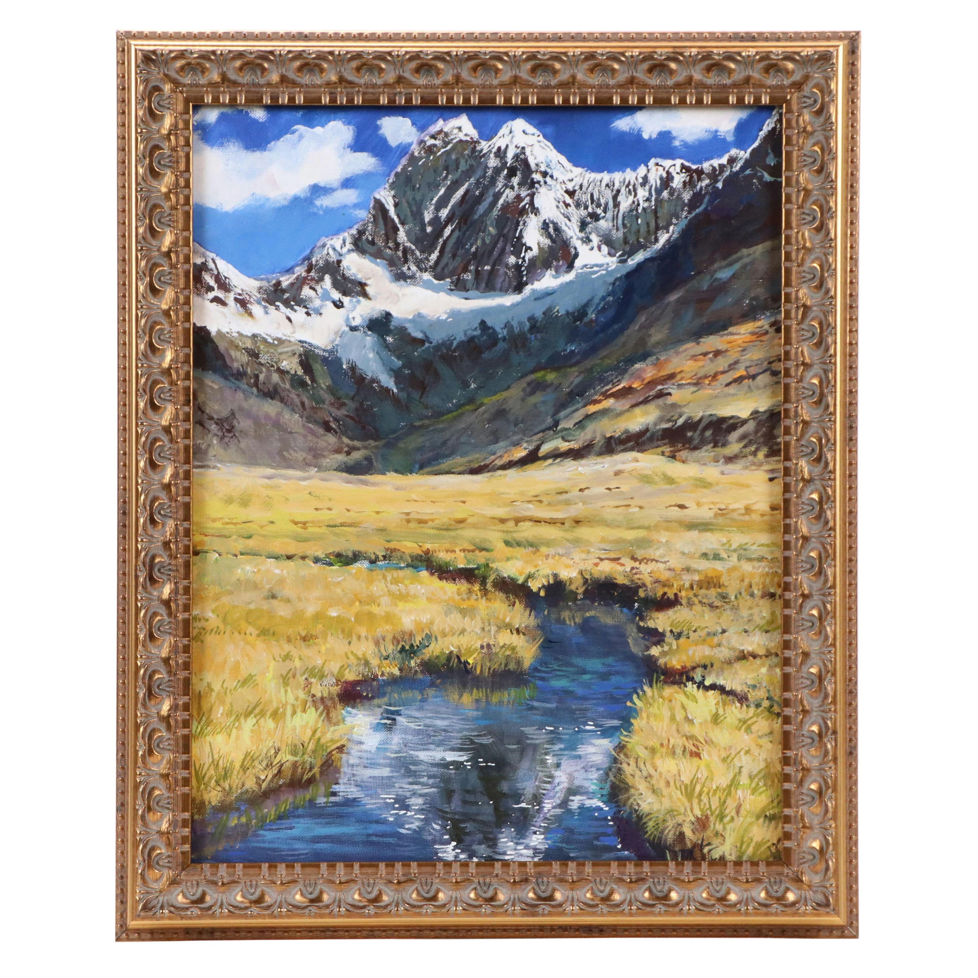 Landscape Oil Painting, 21st Century