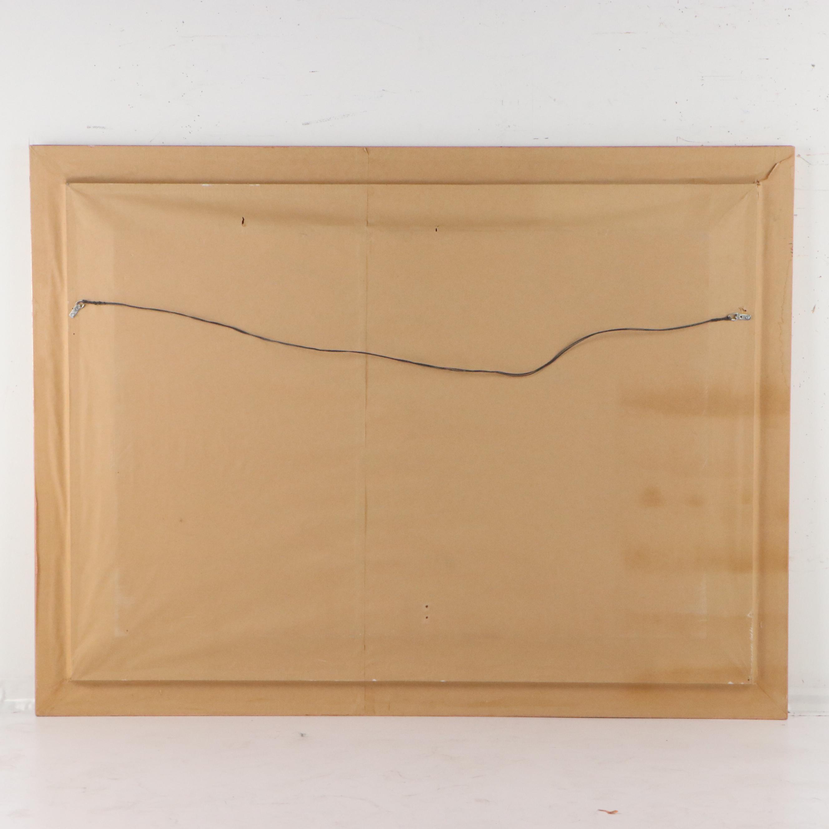 Abstract Acrylic and Wash Painting