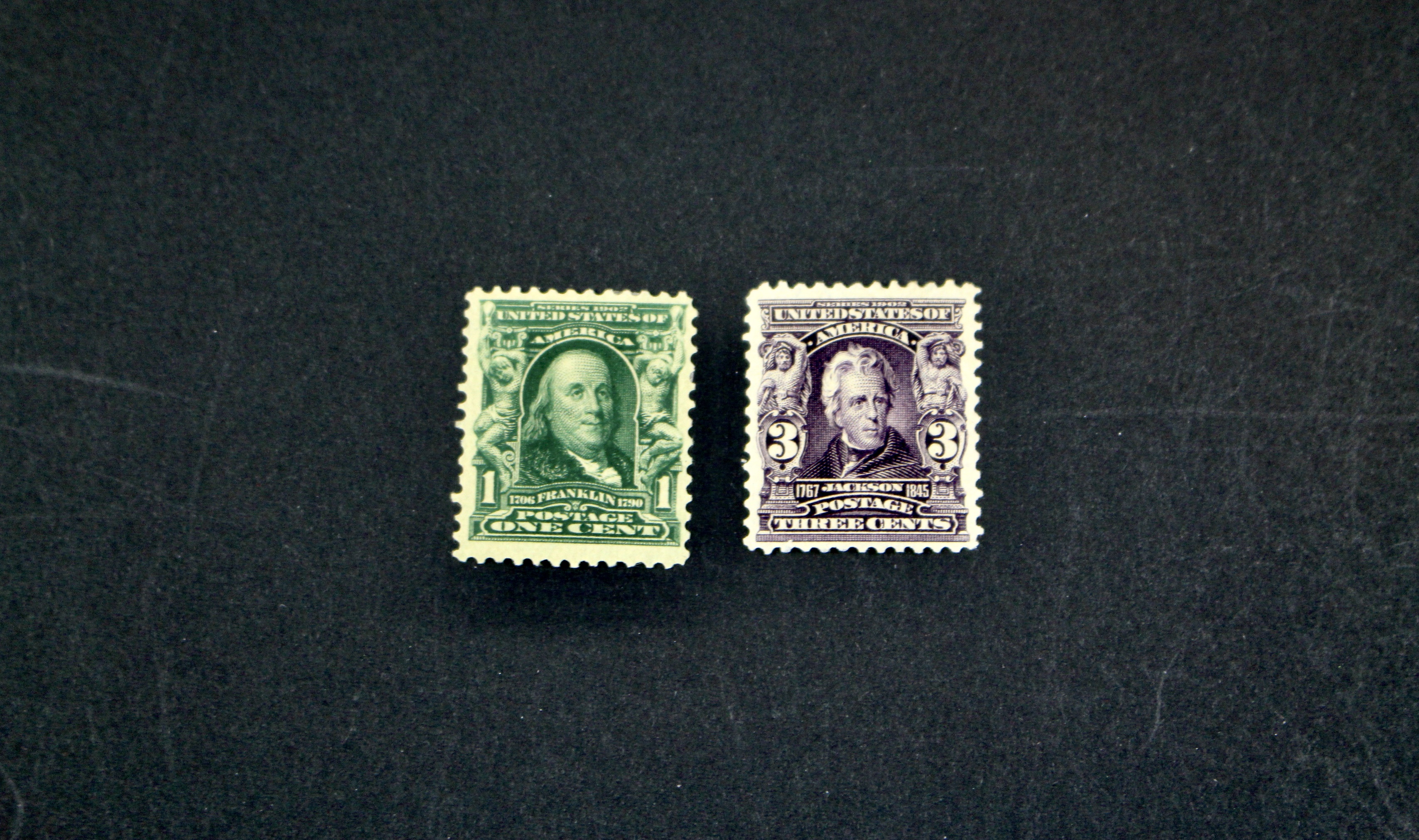 Eight Different MH Regular Issue U.S. Postage Stamps, 1902-1903