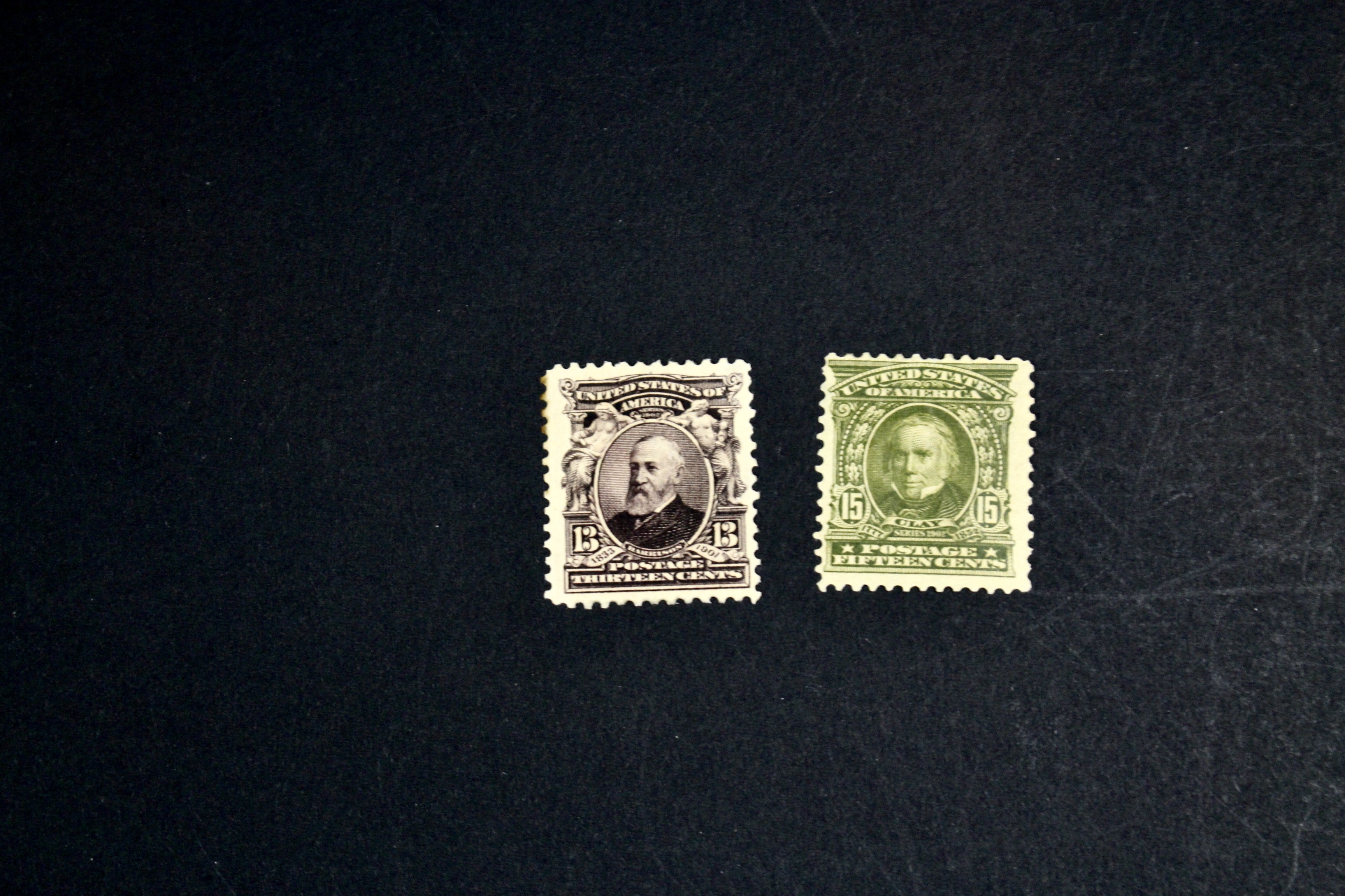 Eight Different MH Regular Issue U.S. Postage Stamps, 1902-1903