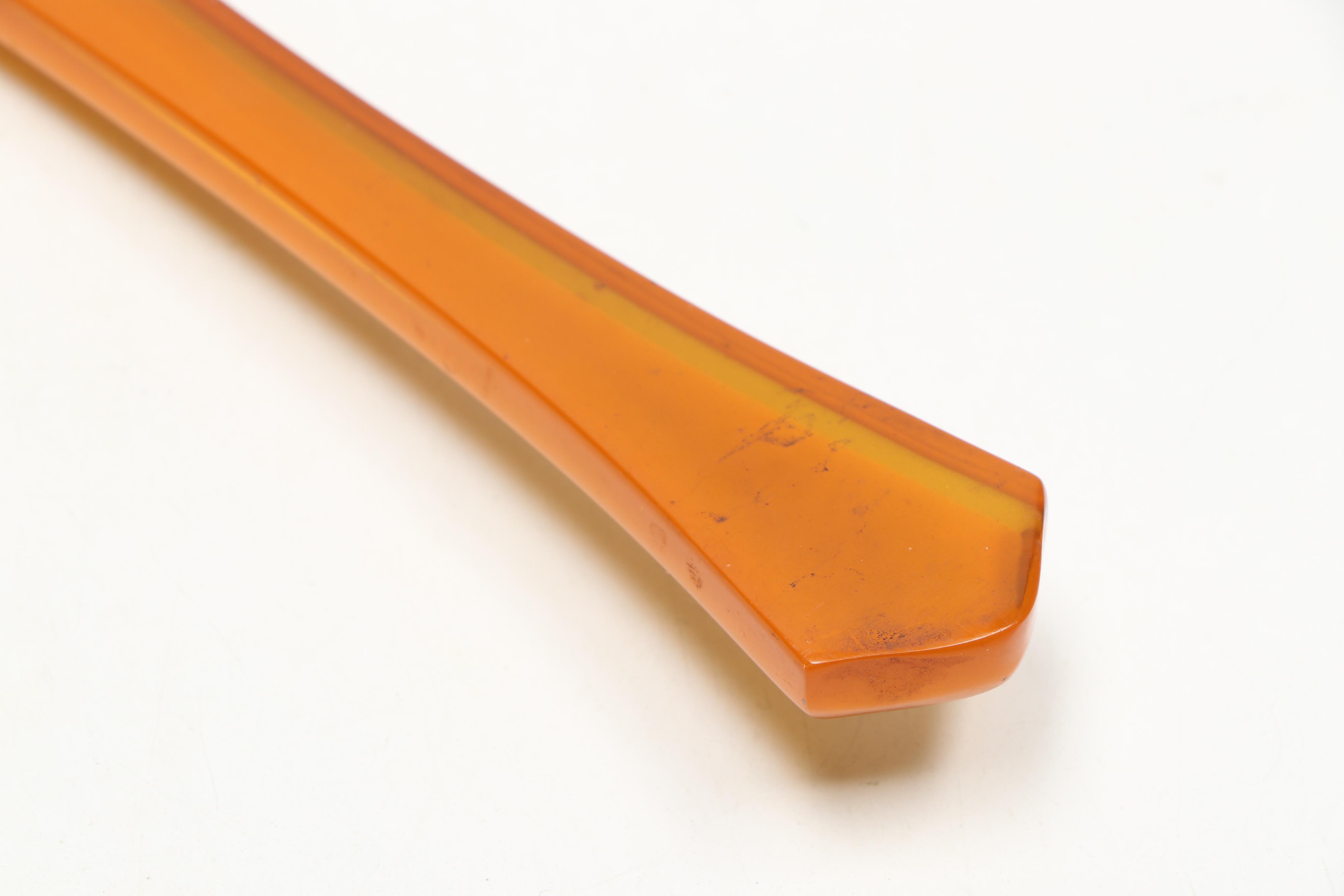 Vintage Celluloid Hand Mirror