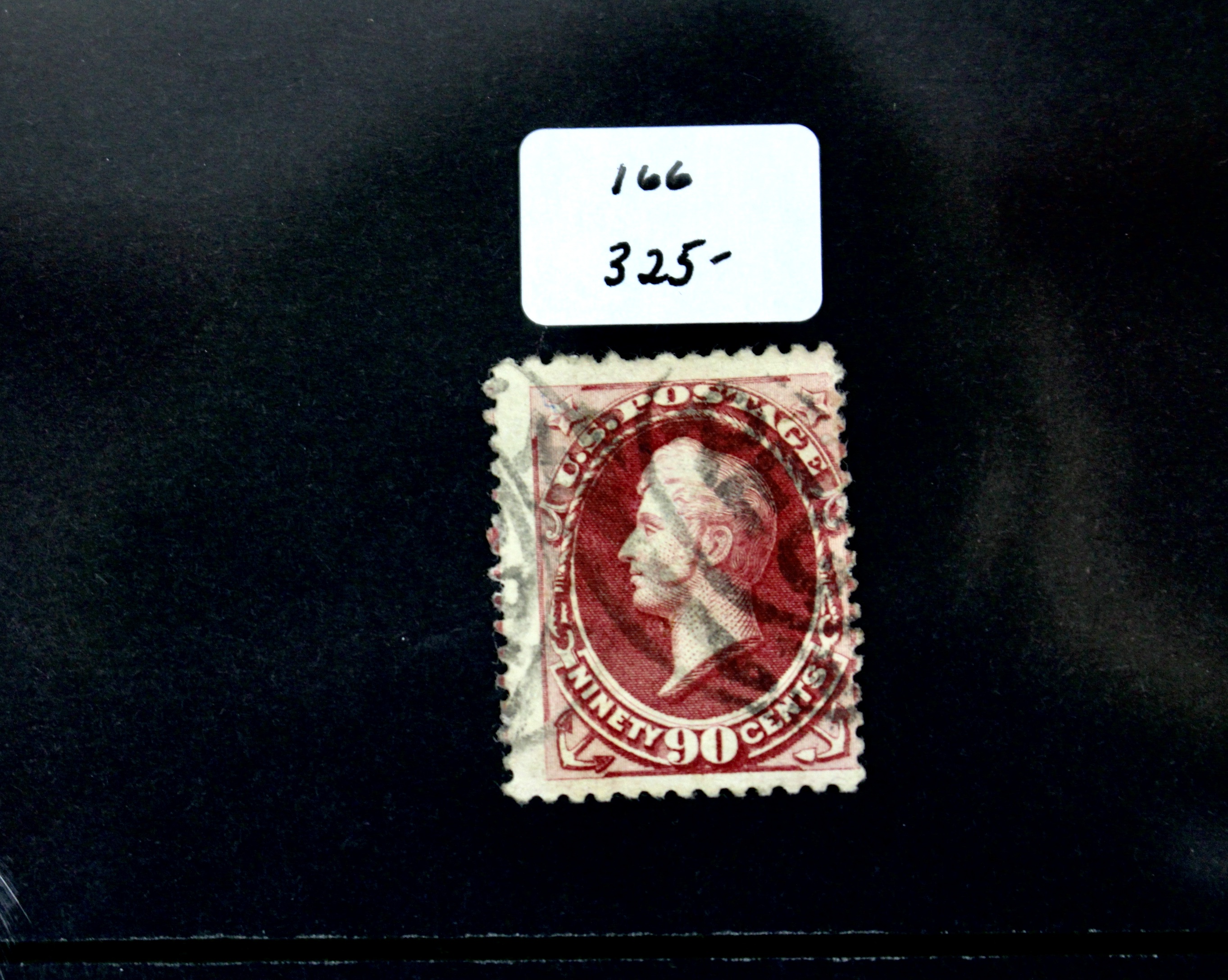 Ten Different 1873 U.S. Postage Stamp Issues, Scott 156 to 166