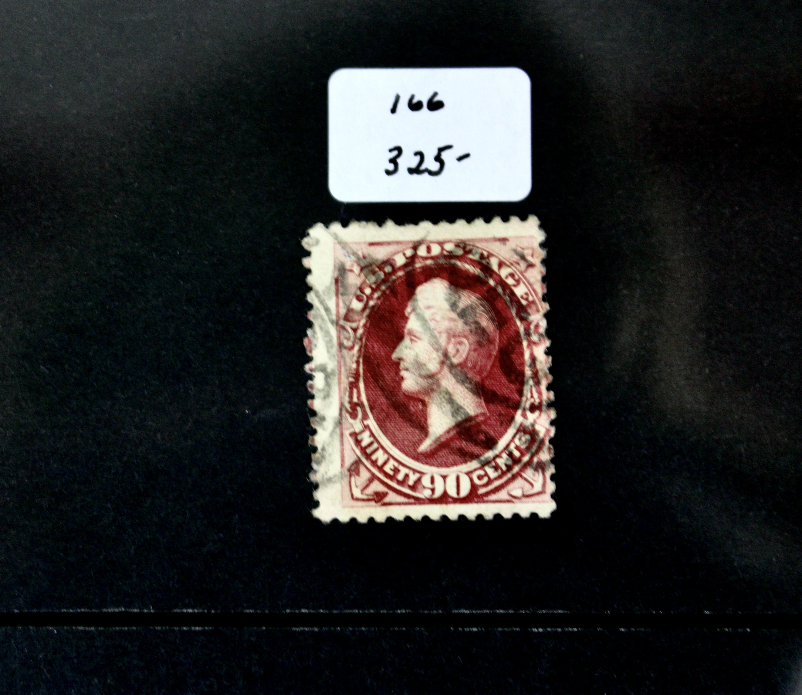 Ten Different 1873 U.S. Postage Stamp Issues, Scott 156 to 166