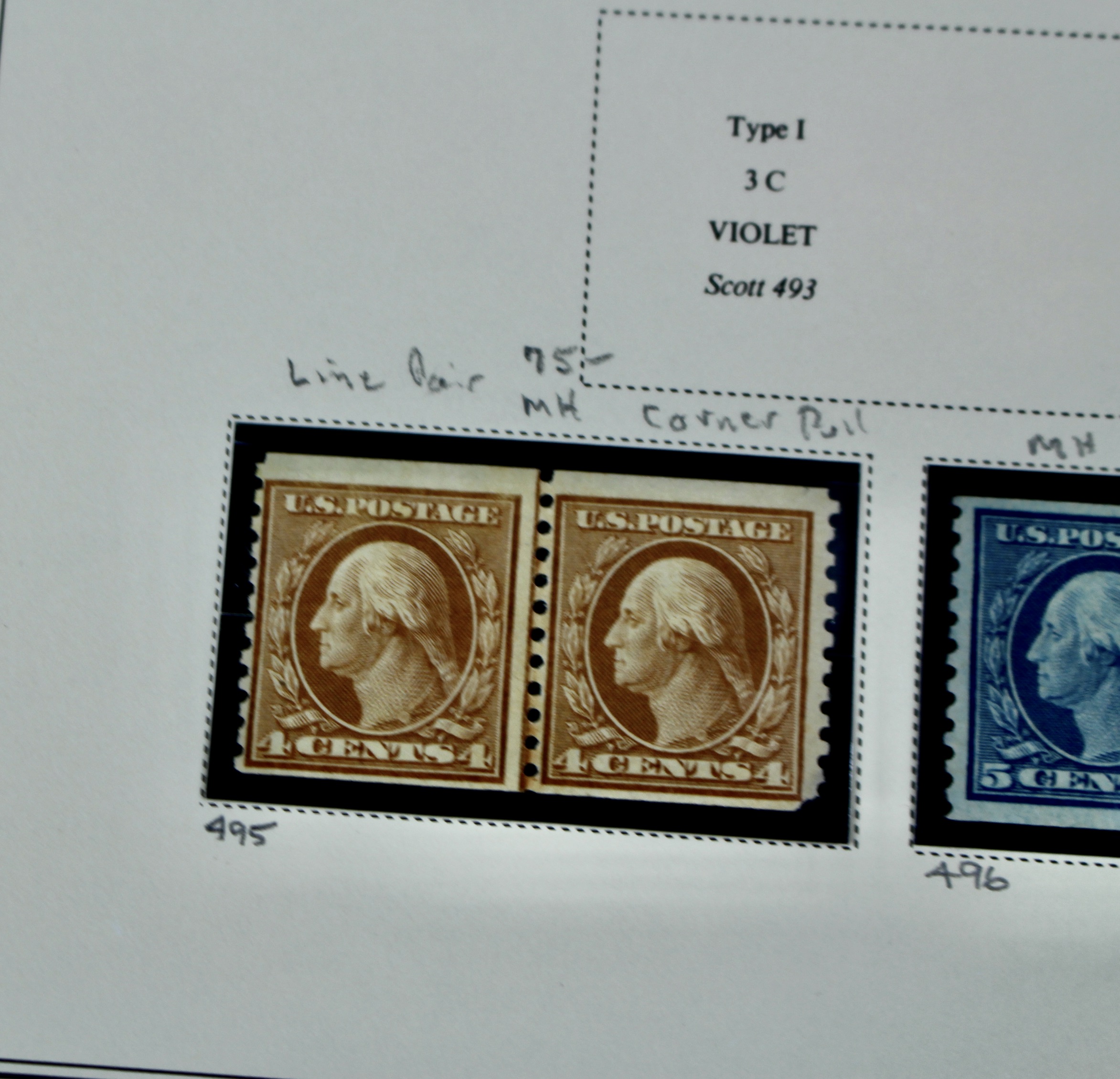 U.S. Coil Postage Stamp Collection, 1916 to 1932