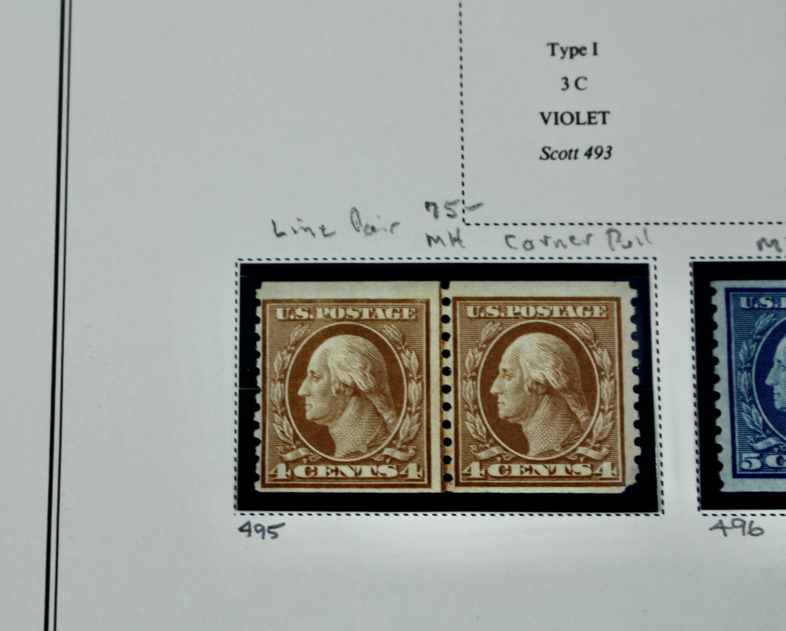 U.S. Coil Postage Stamp Collection, 1916 to 1932