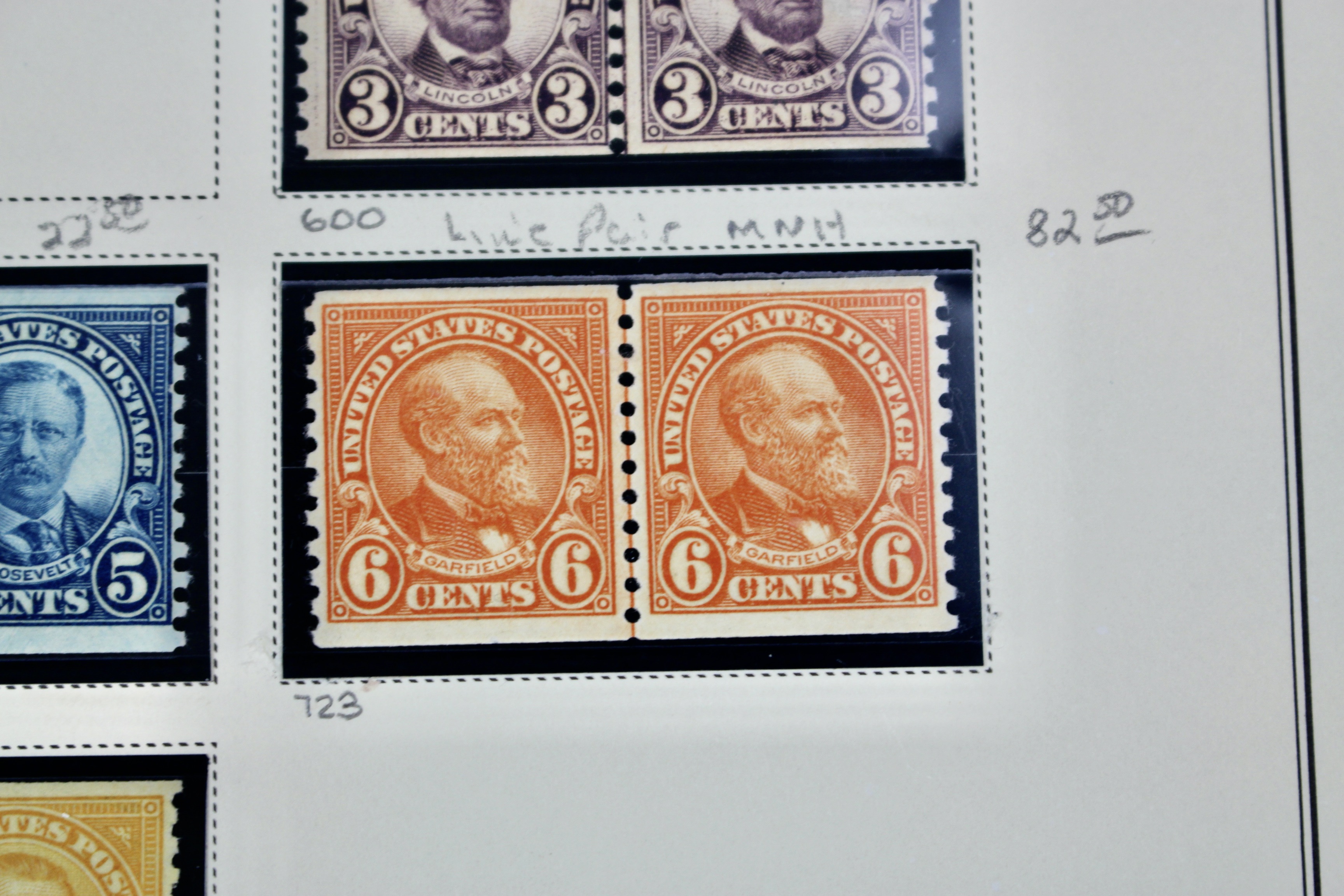 U.S. Coil Postage Stamp Collection, 1916 to 1932