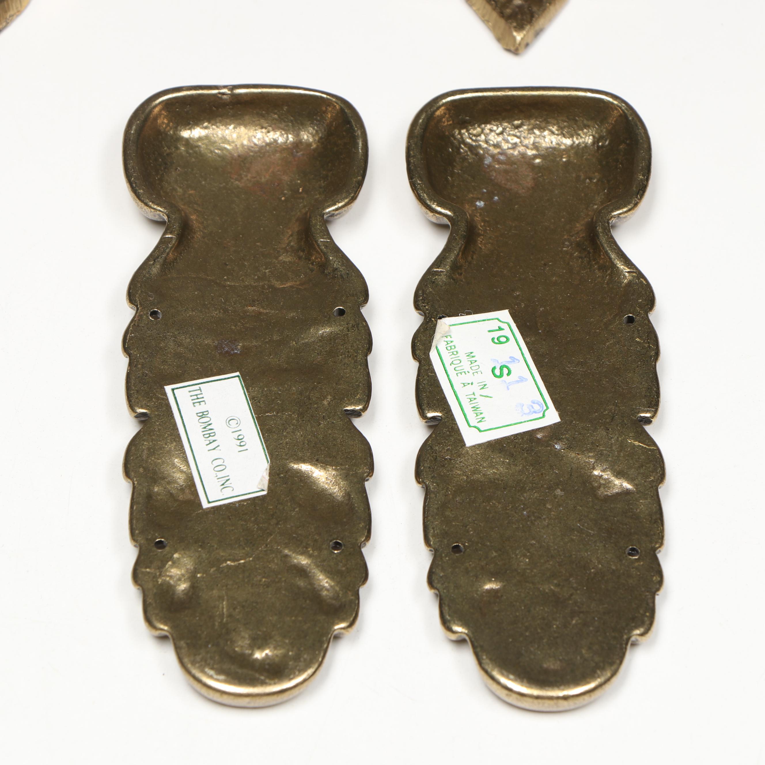 Italian Framed Portrait Miniatures with Other Victorian Style Brass Accents