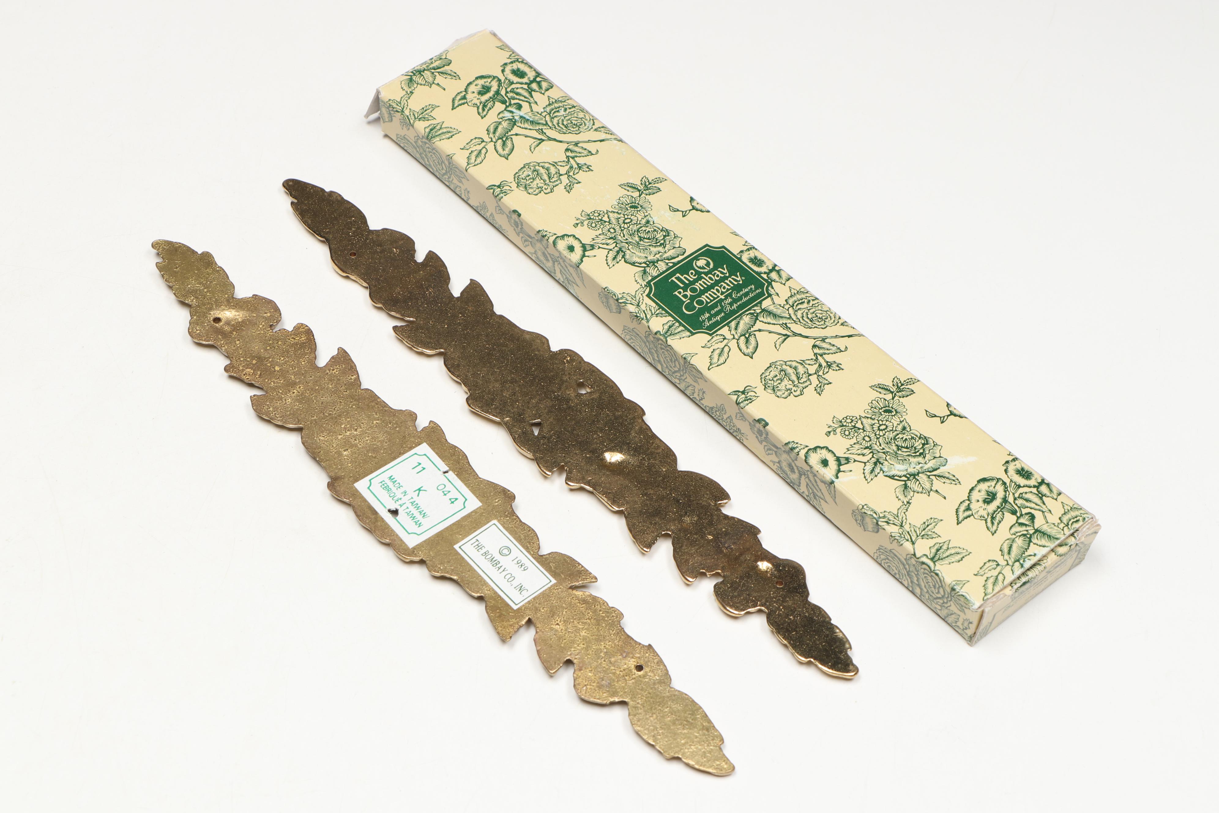 Italian Framed Portrait Miniatures with Other Victorian Style Brass Accents