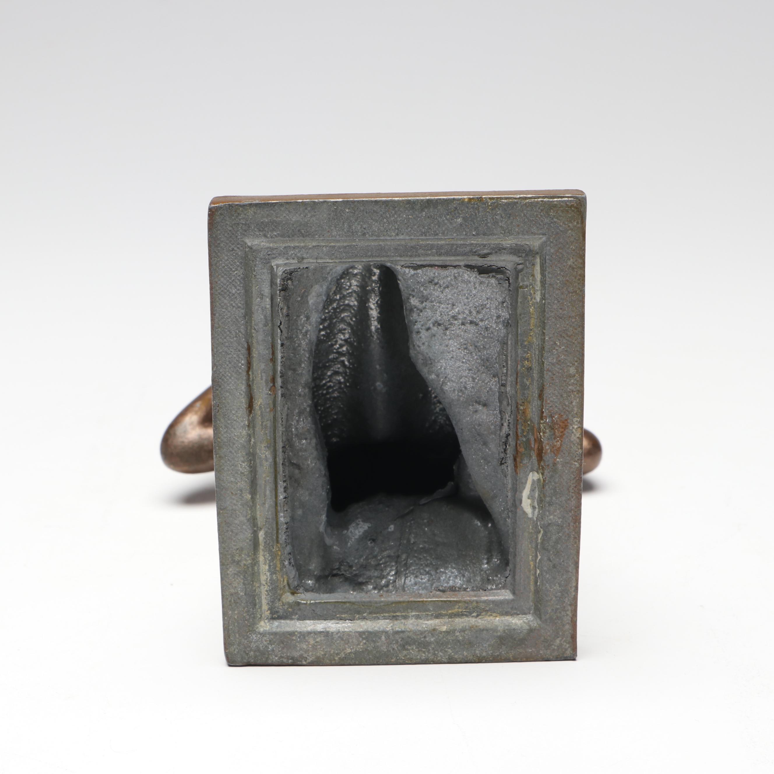 German Euramca Anniversary Clock, Bronze and Marble Pen Holder, More