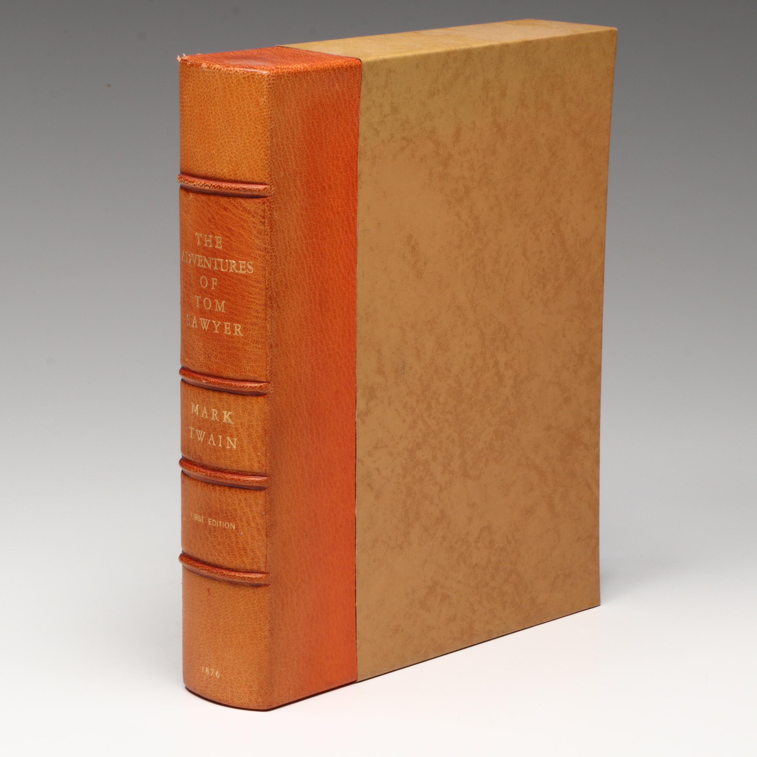 First Edition, Second Issue "The Adventures of Tom Sawyer" by Mark Twain, 1876