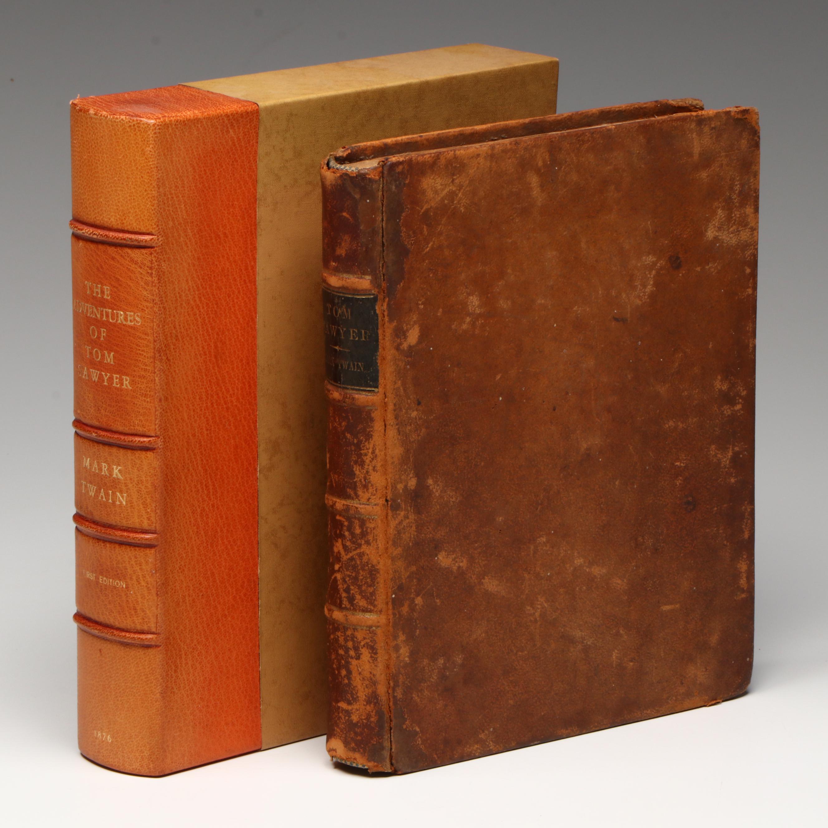 First Edition, Second Issue "The Adventures of Tom Sawyer" by Mark Twain, 1876