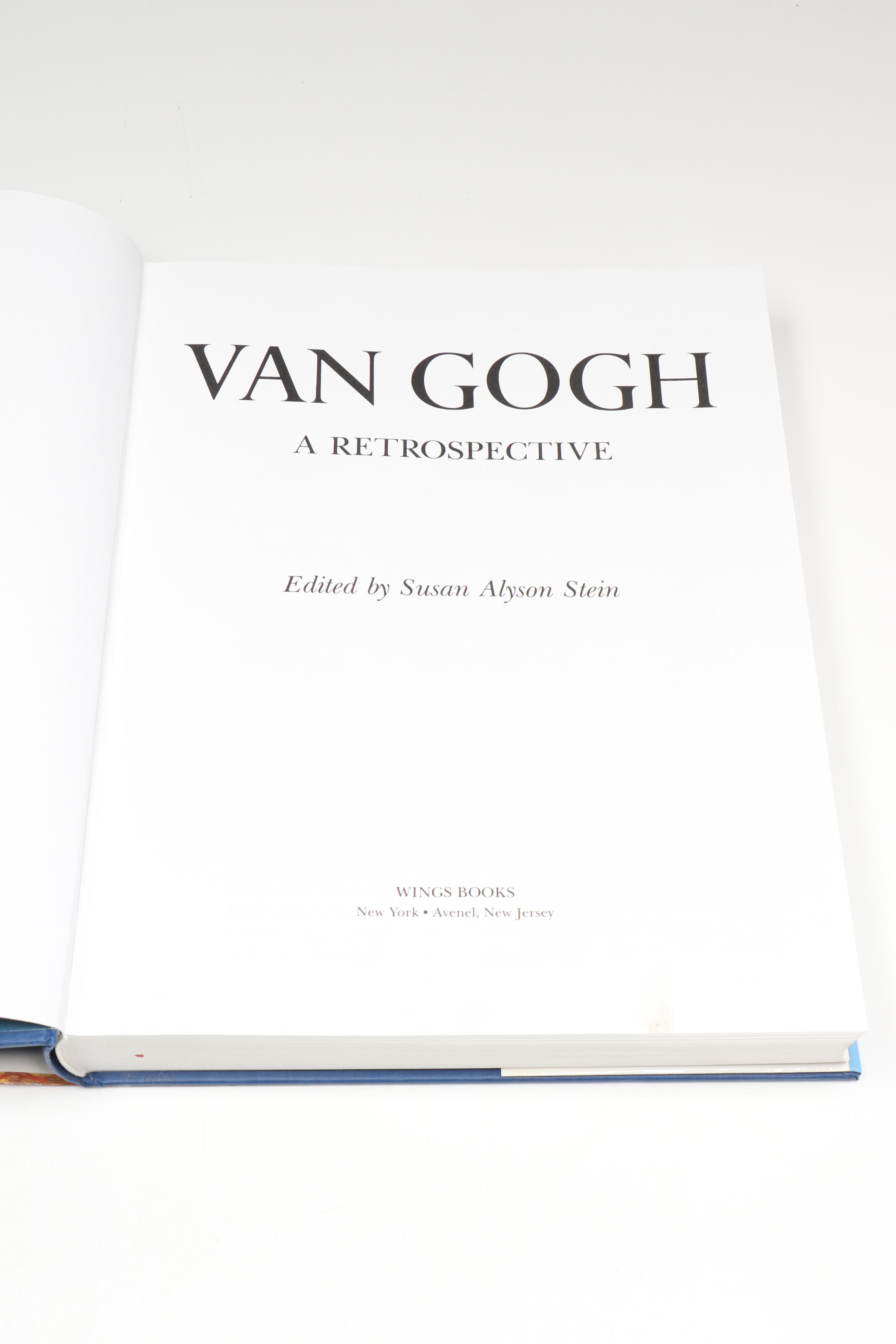 "Van Gogh: A Retrospective" Edited by Susan Alyson Stein, 1986