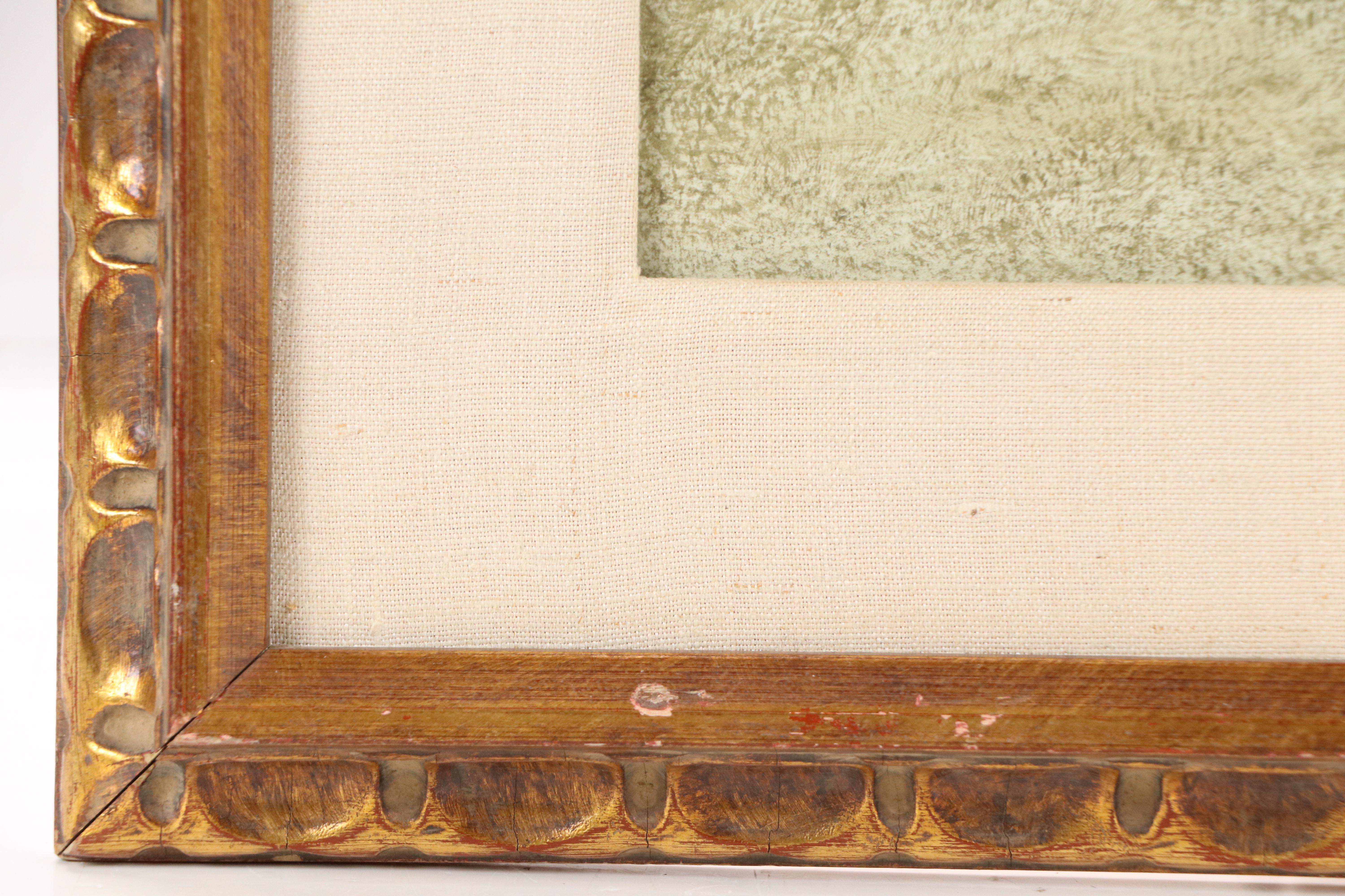 Ronald Thomason Watercolor Painting "The Rose Window," Mid to Late 20th Century