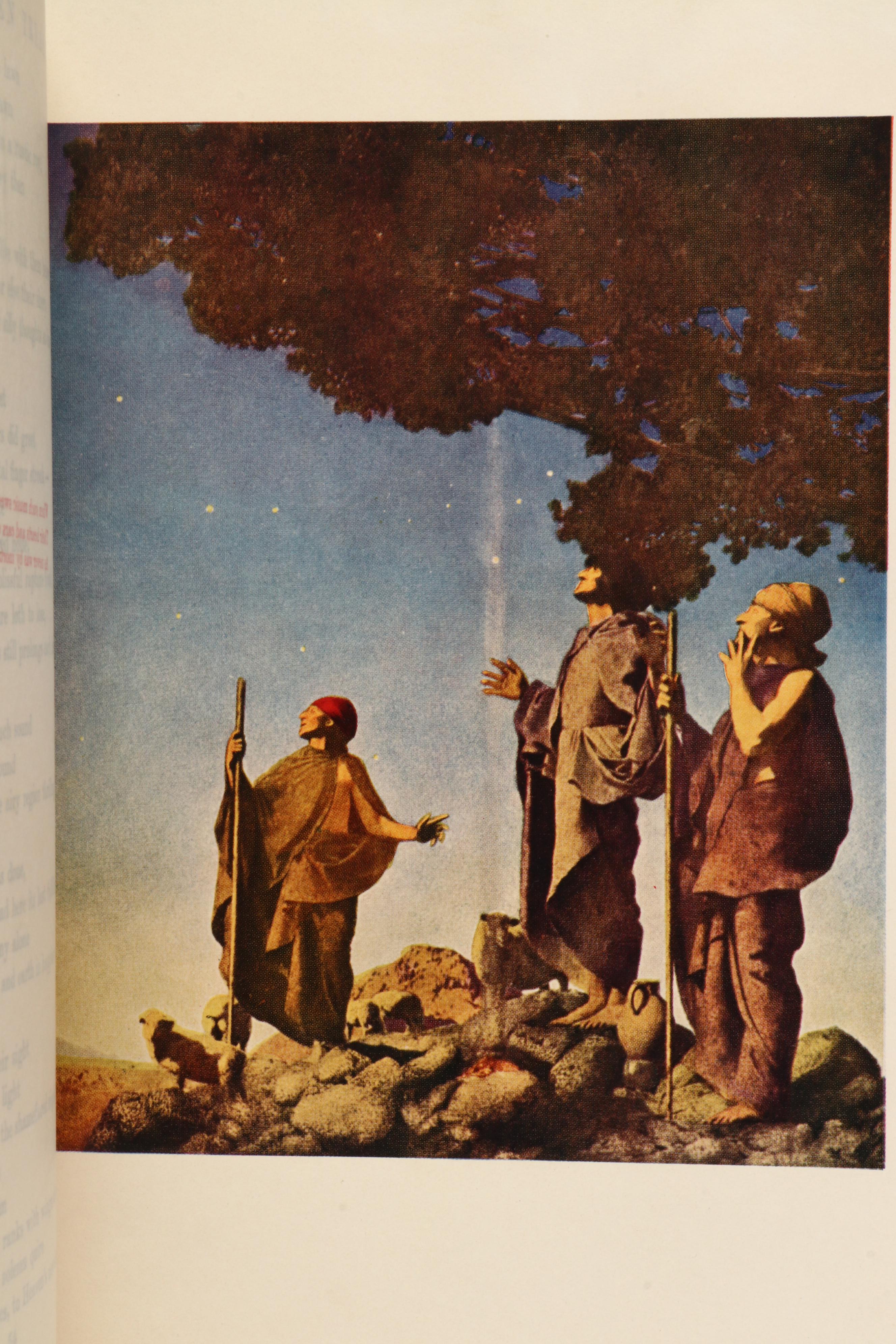 Maxfield Parrish Illustrated First Edition "Golden Treasury of Songs and Lyrics"