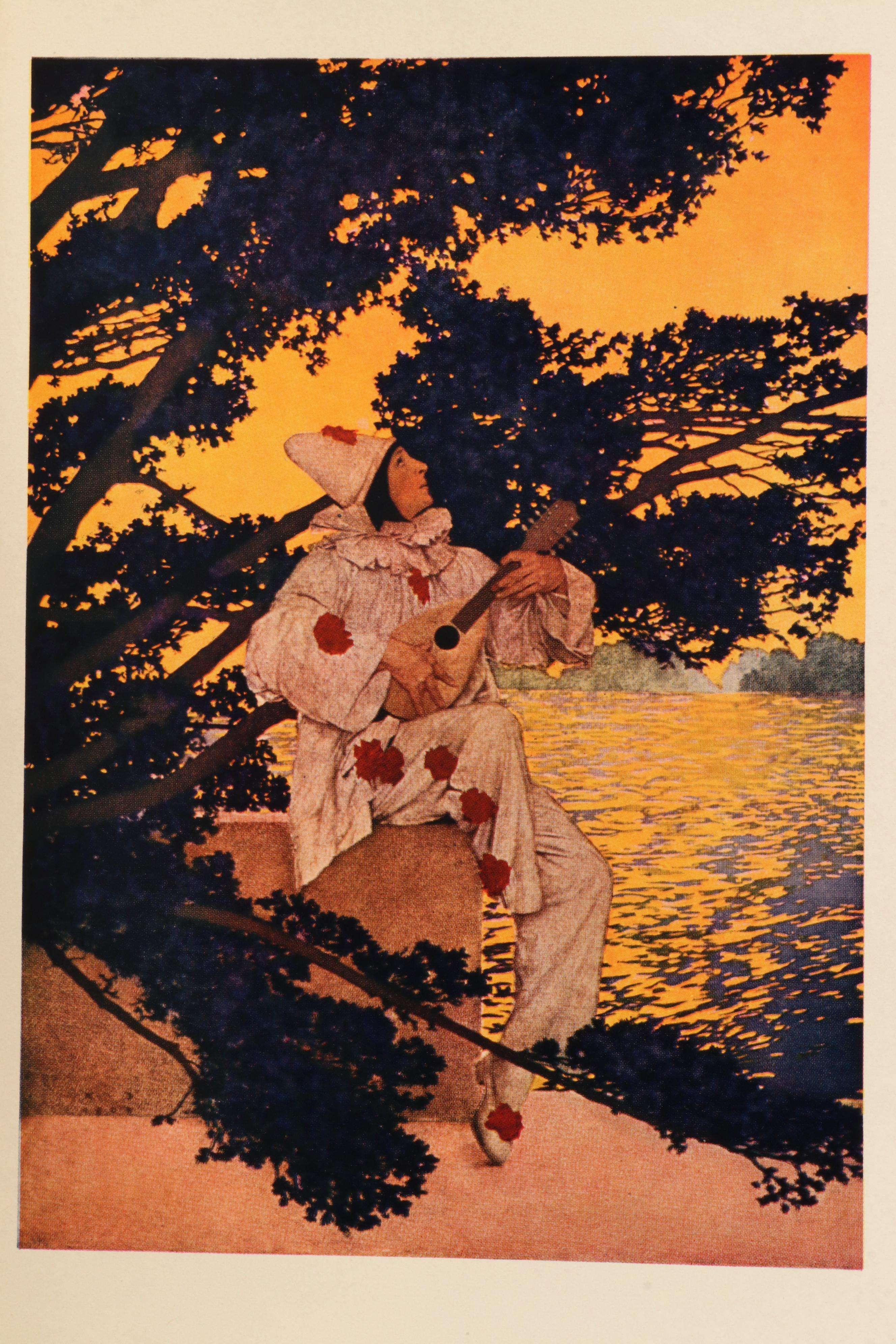 Maxfield Parrish Illustrated First Edition "Golden Treasury of Songs and Lyrics"