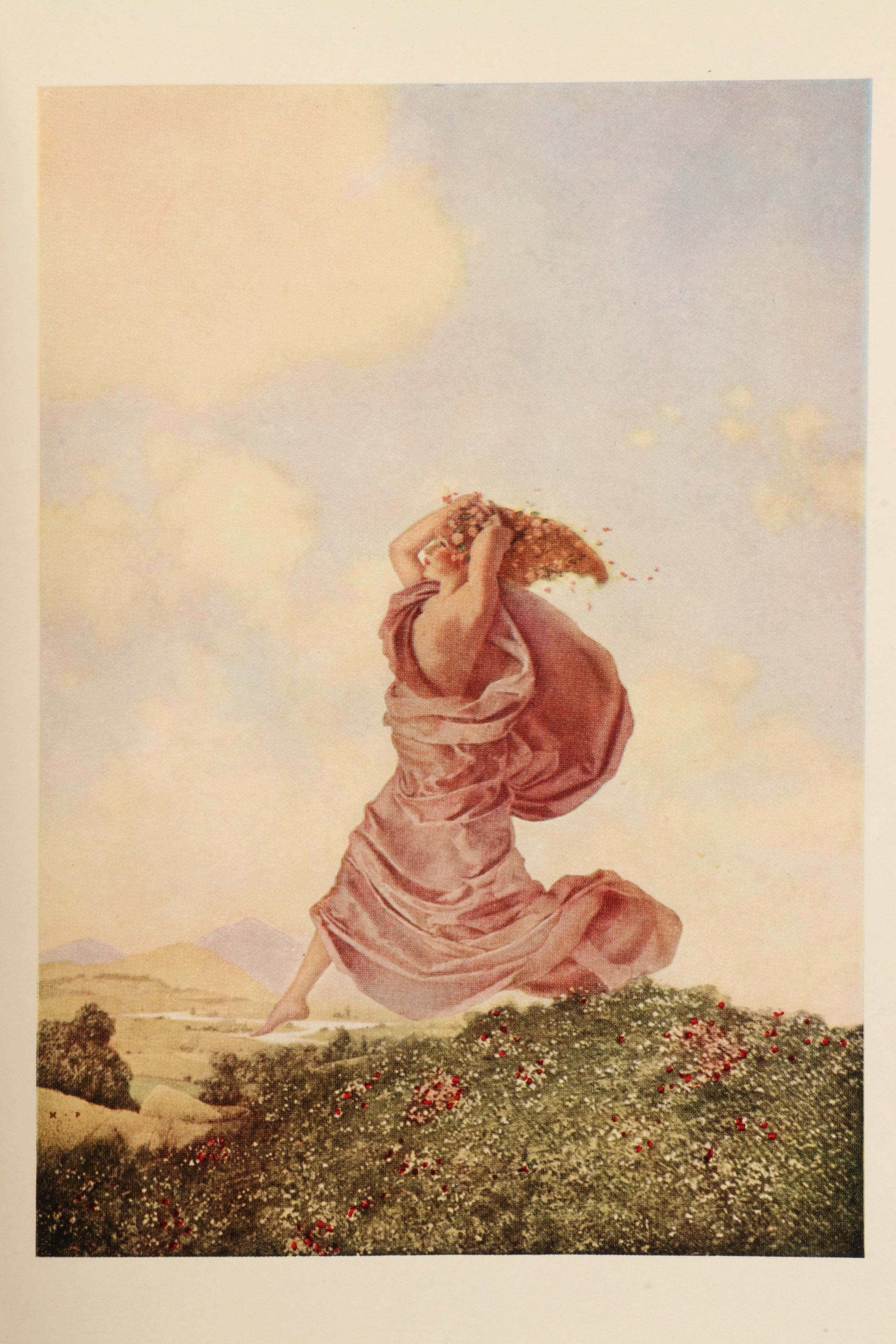 Maxfield Parrish Illustrated First Edition "Golden Treasury of Songs and Lyrics"