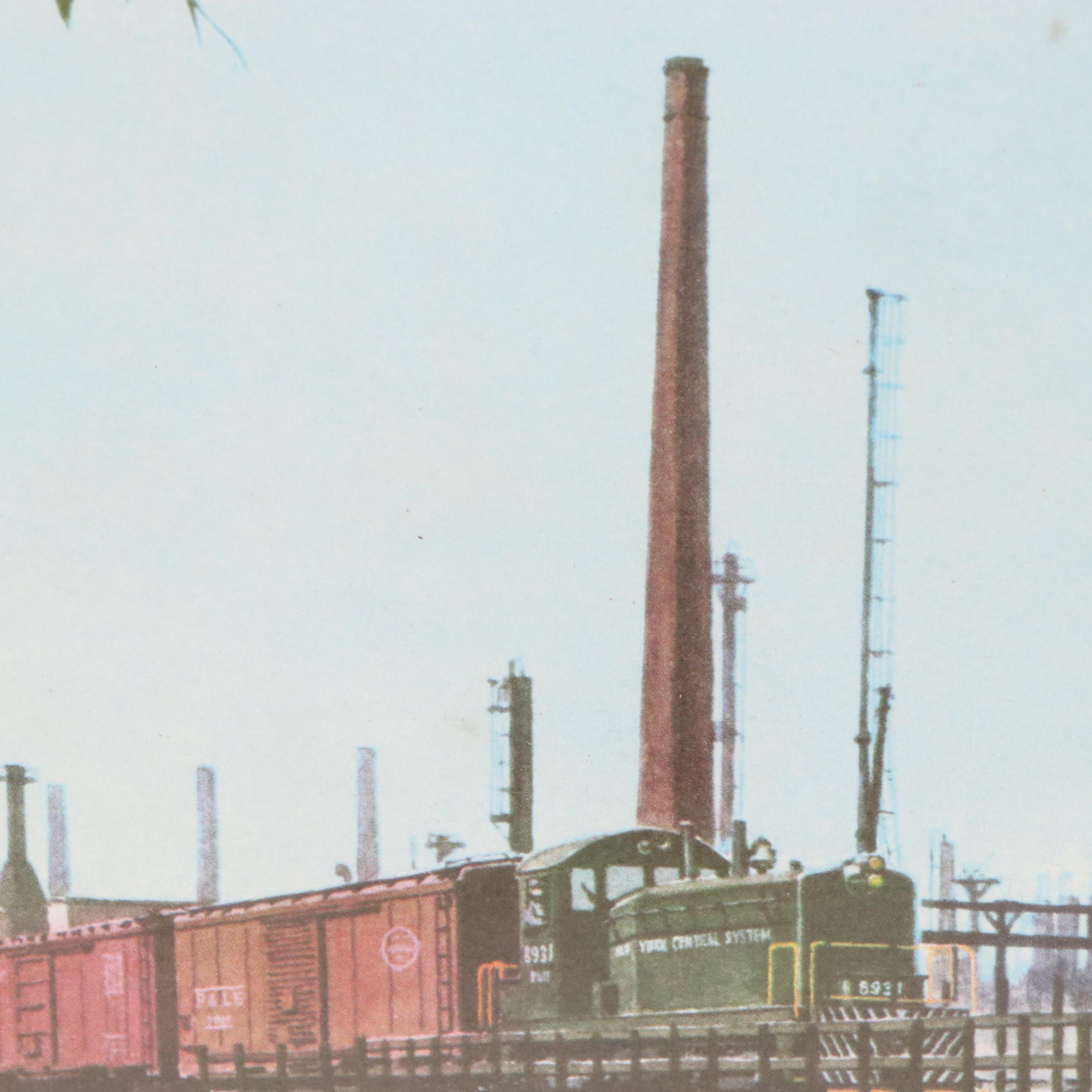 New York Central Railroad Poster After Howard Fogg, Circa 1960