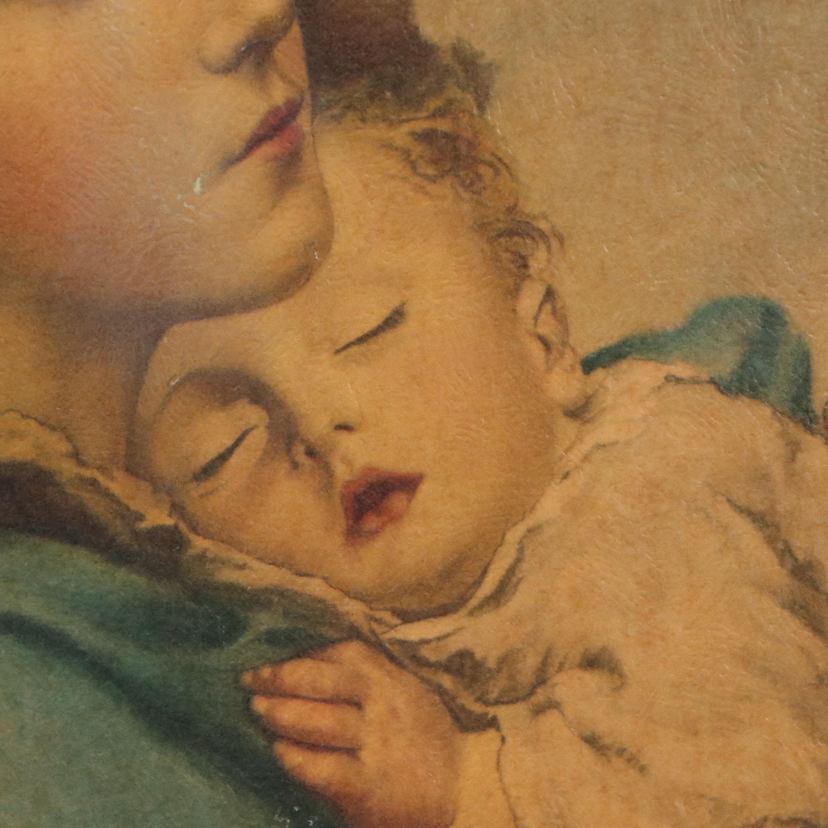 After Roberto Ferruzzi Halftone "Madonnina," Circa 1910