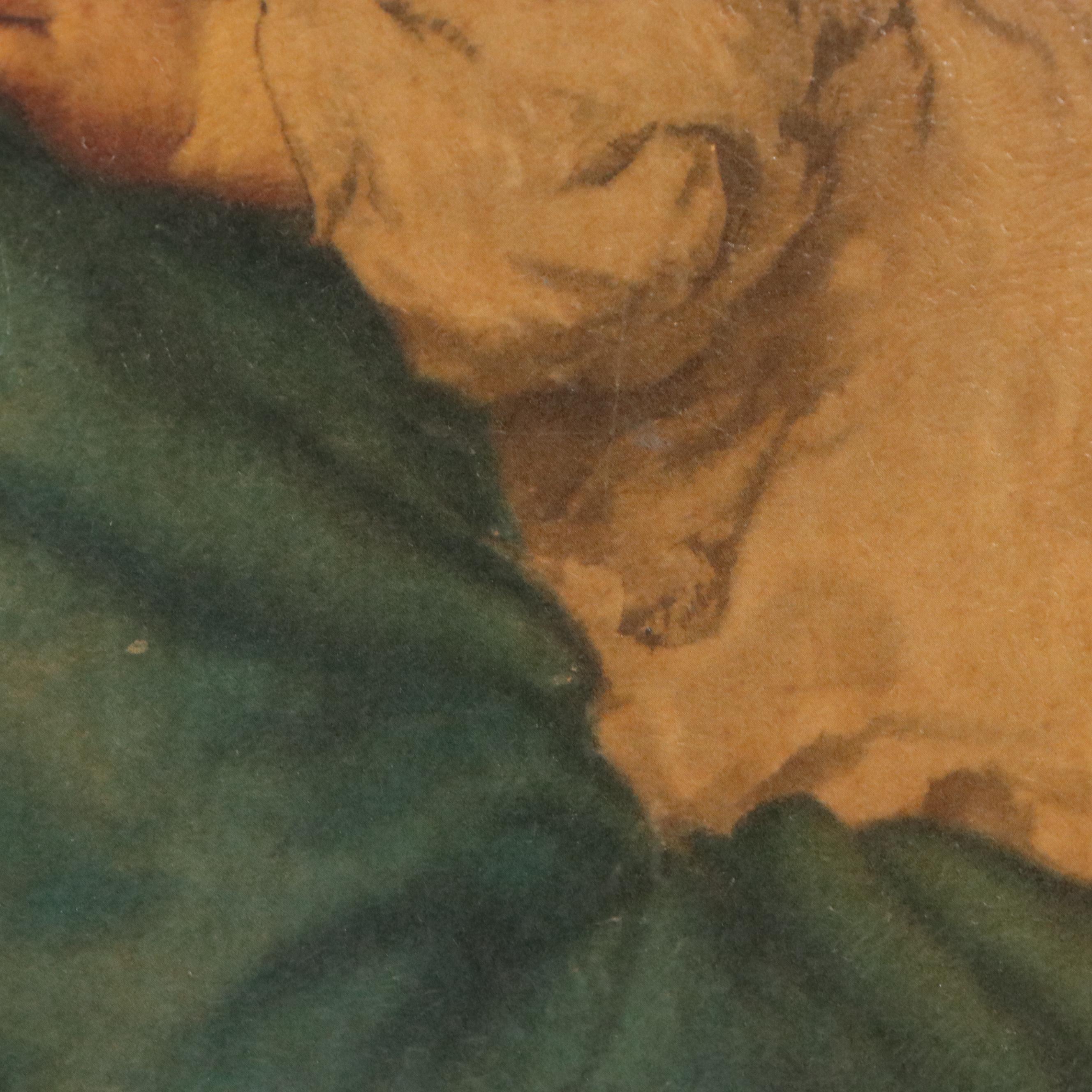 After Roberto Ferruzzi Halftone "Madonnina," Circa 1910