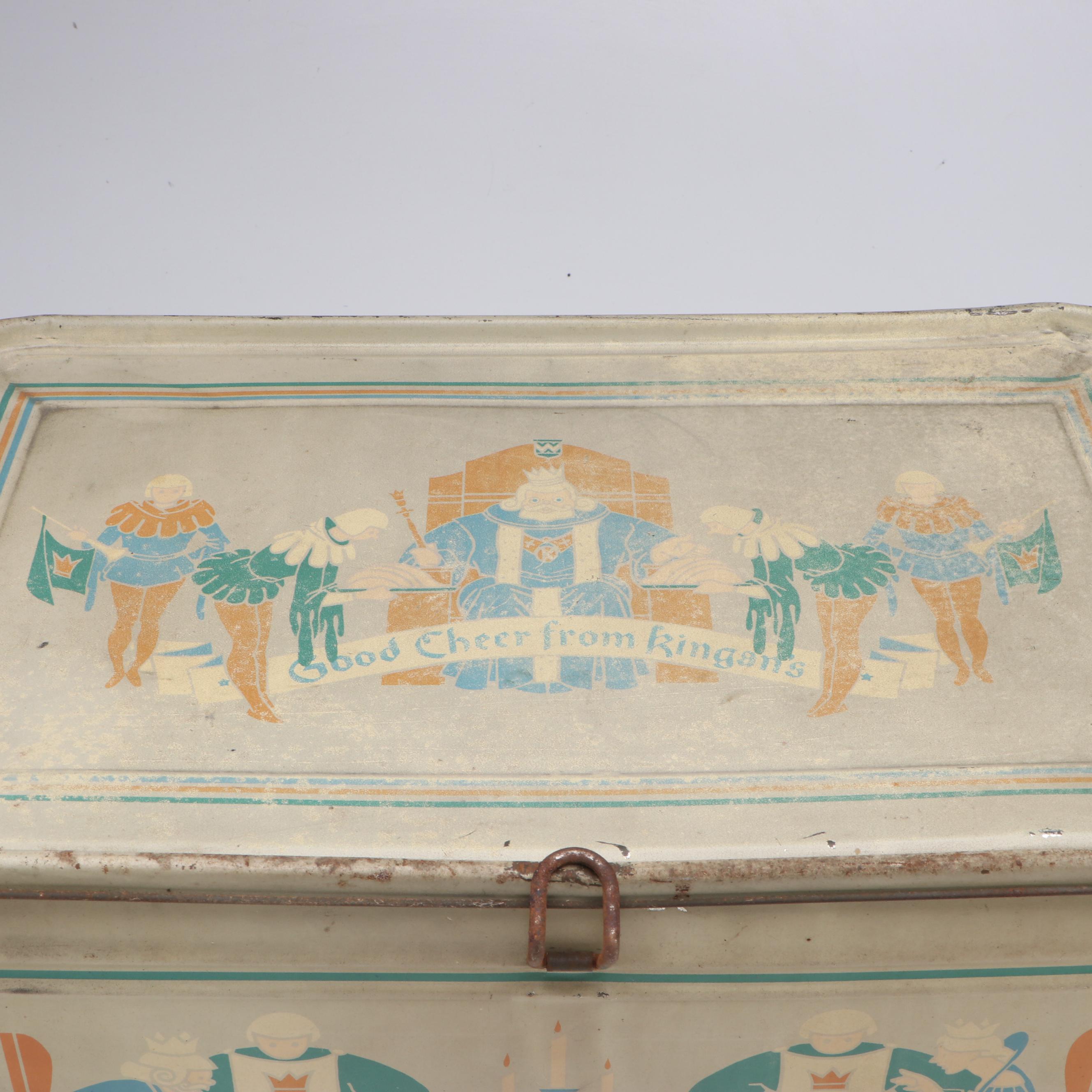 Kingan & Company Metal Bread Box