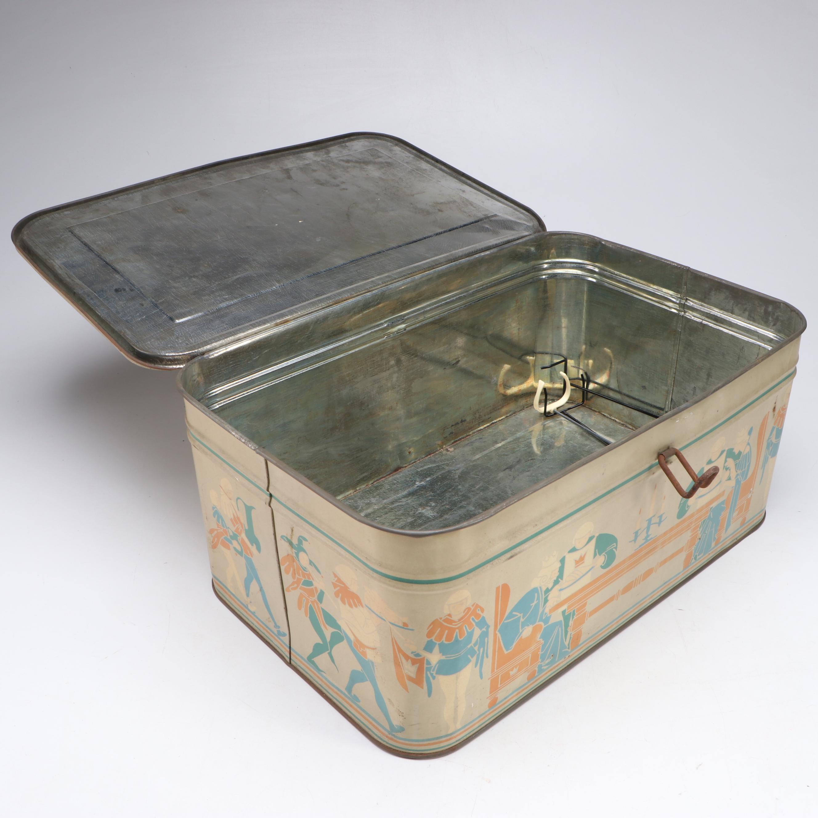 Kingan & Company Metal Bread Box