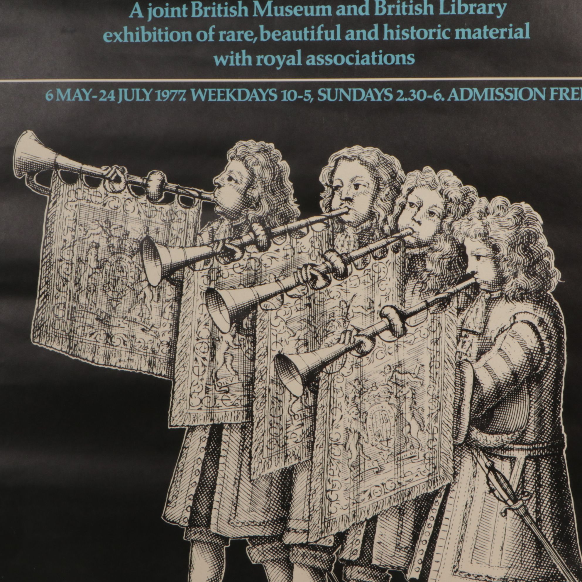 British Museum "A Royal Jubilee Exhibition" & Royal Family Tree Posters