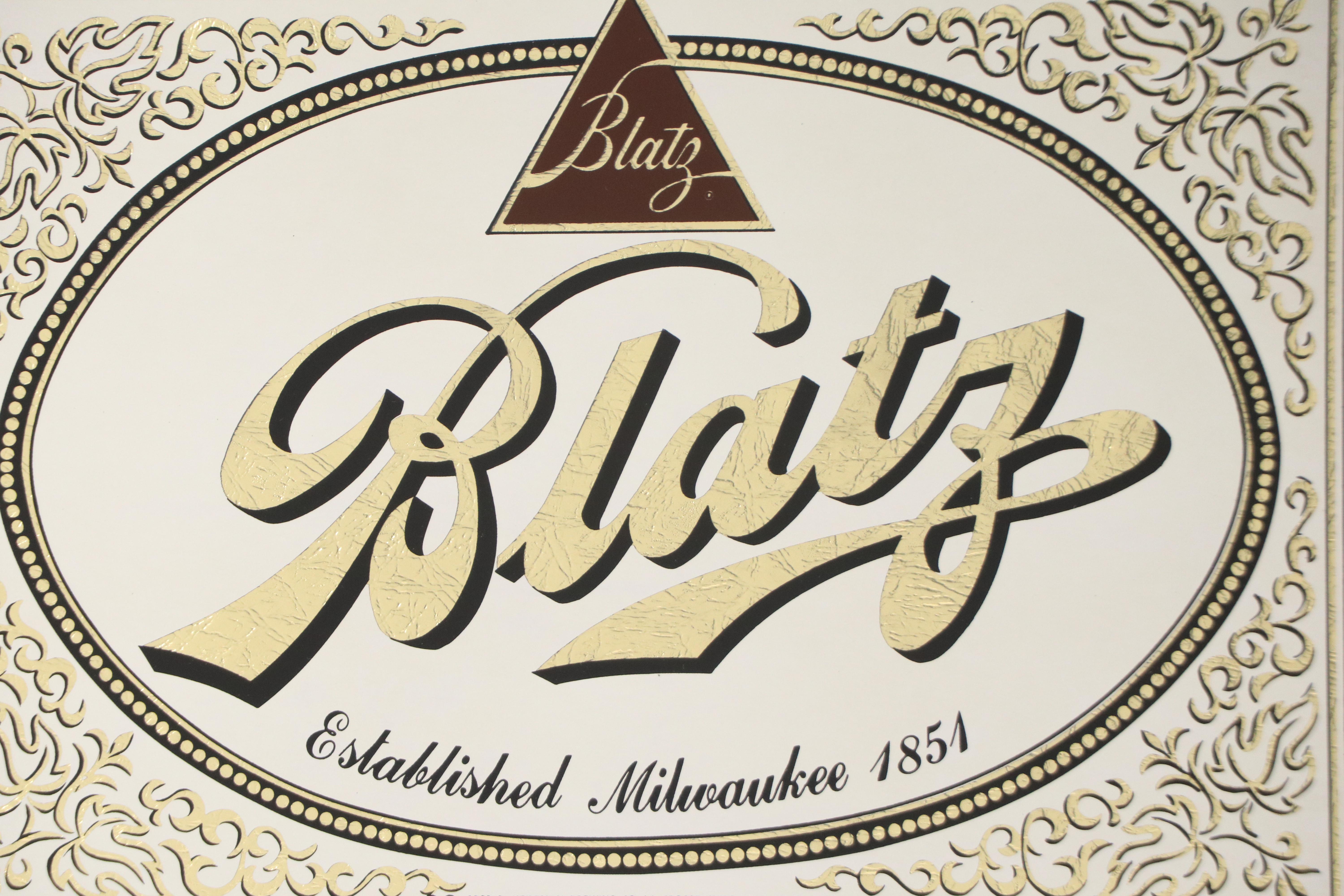 Blatz Beer Embellished Souvenir Mirror, 1981
