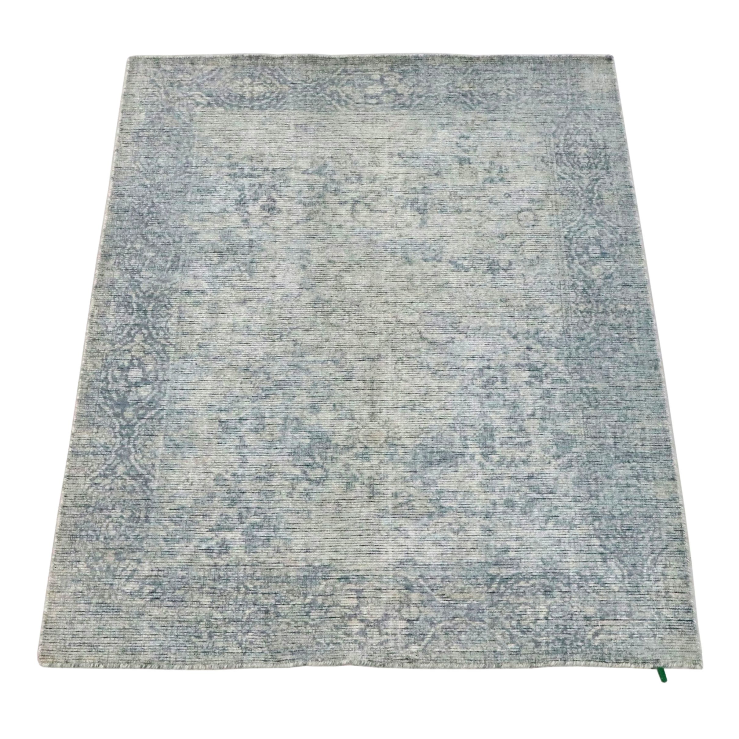 5'4 x 7'6 Hand-Knotted Contemporary Area Rug