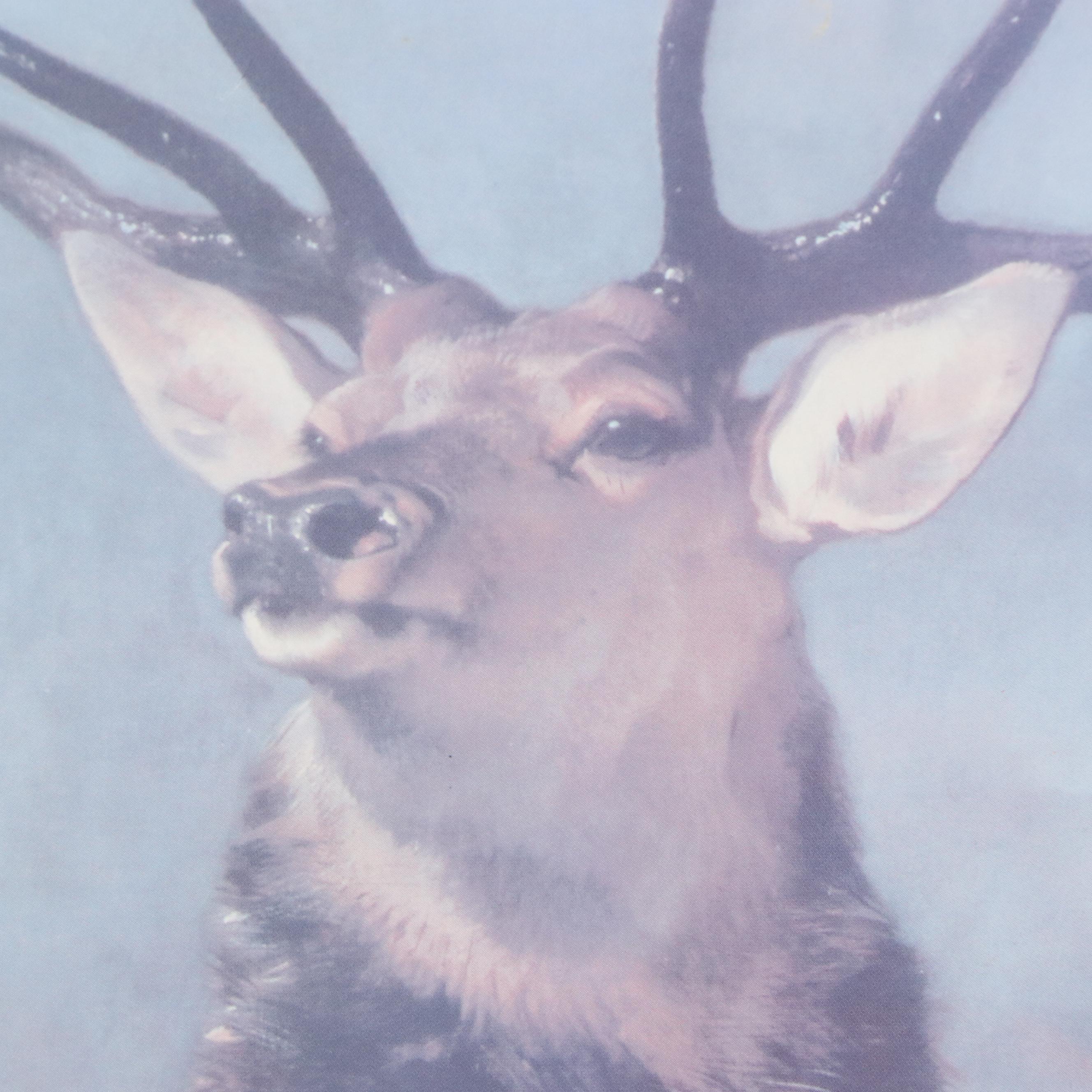 Offset Lithograph After Sir Landseer "Monarch of the Glen," Late 20th Century