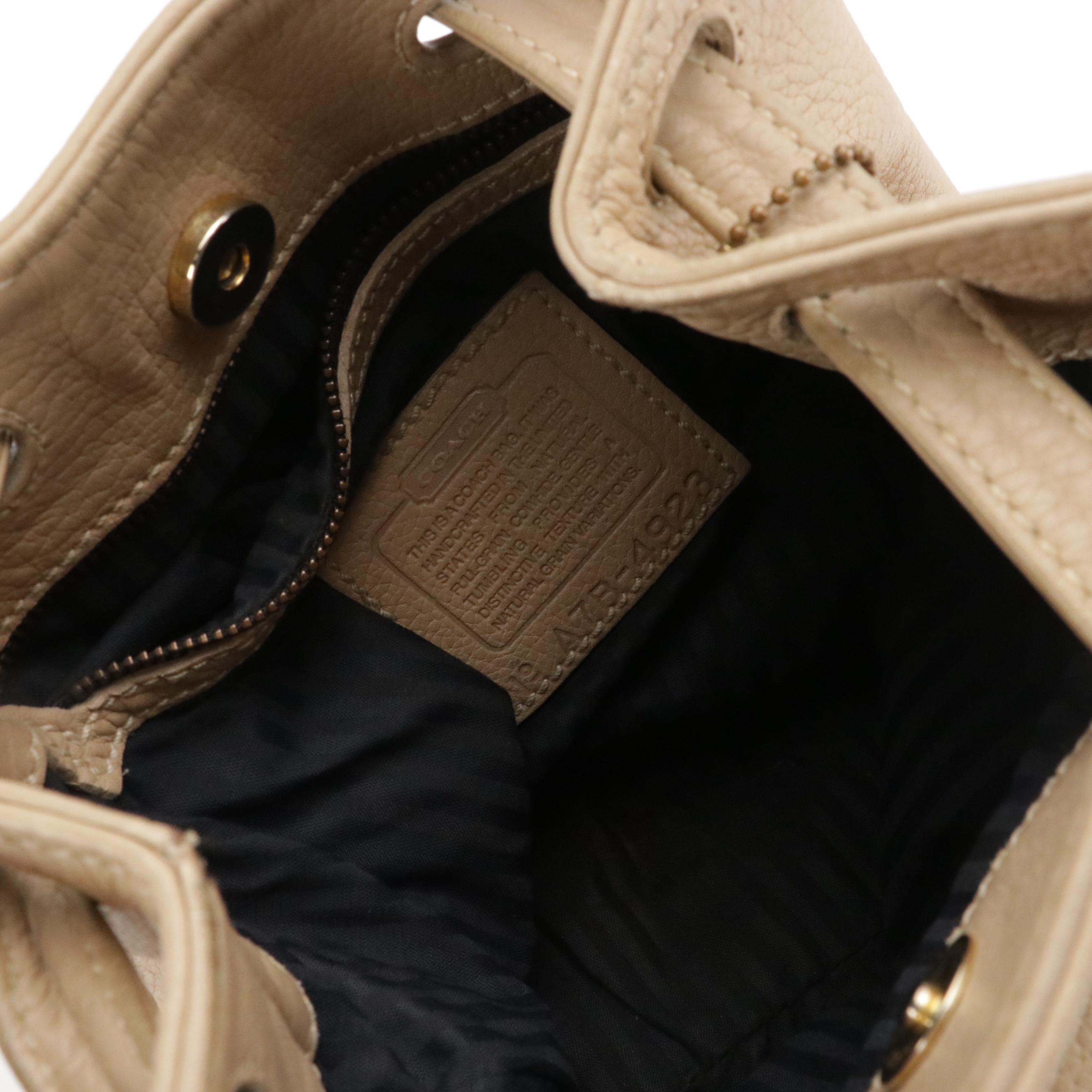 Coach Pebble Grain Leather Sonoma Bag & Coach Glove Tanned Leather Waverly Tote