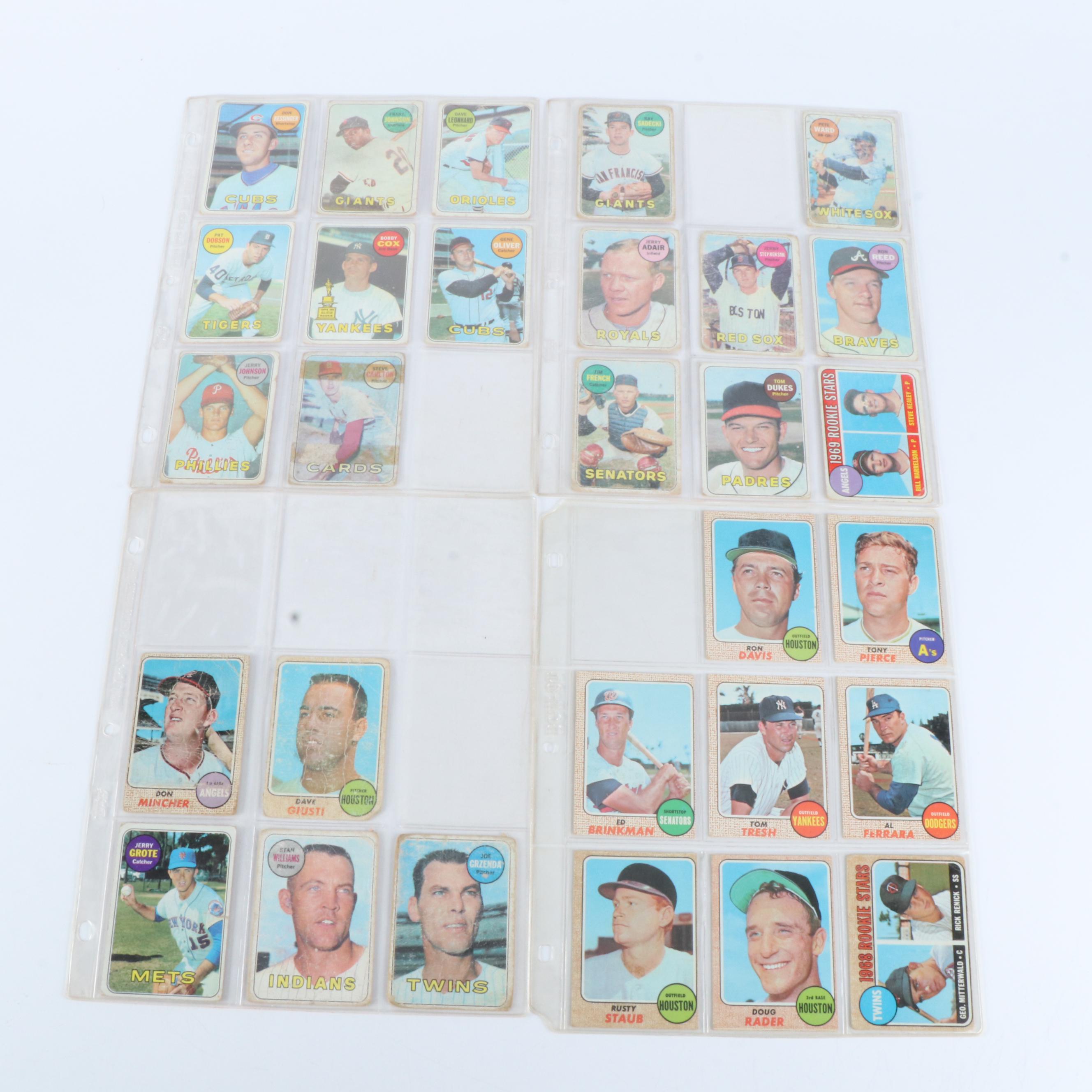 Toppsa and Bowman Baseball Cards Featuring Frank Robinson Rookie with More