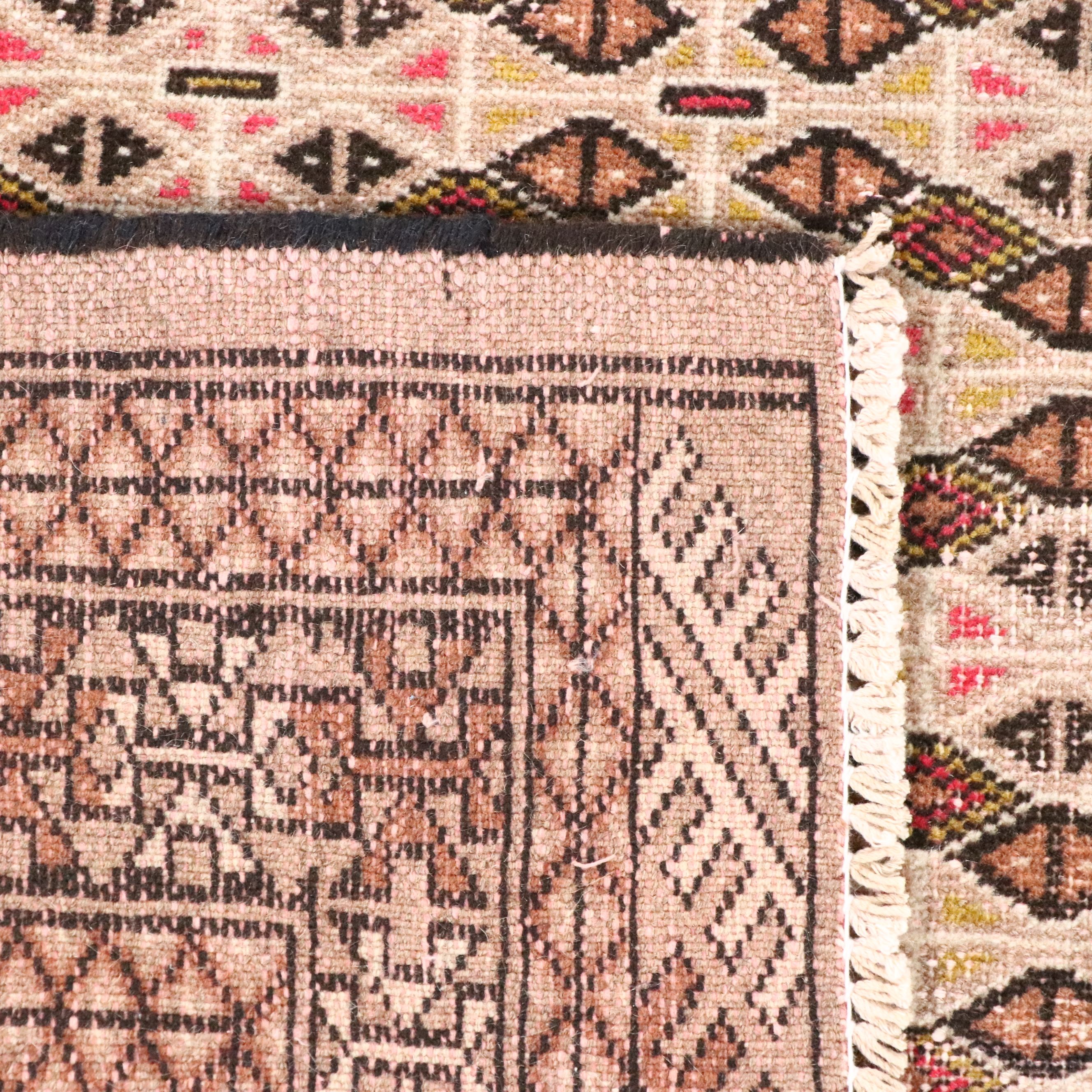 4'6 x 6'4 Hand-Knotted Turkish Style Area Rug