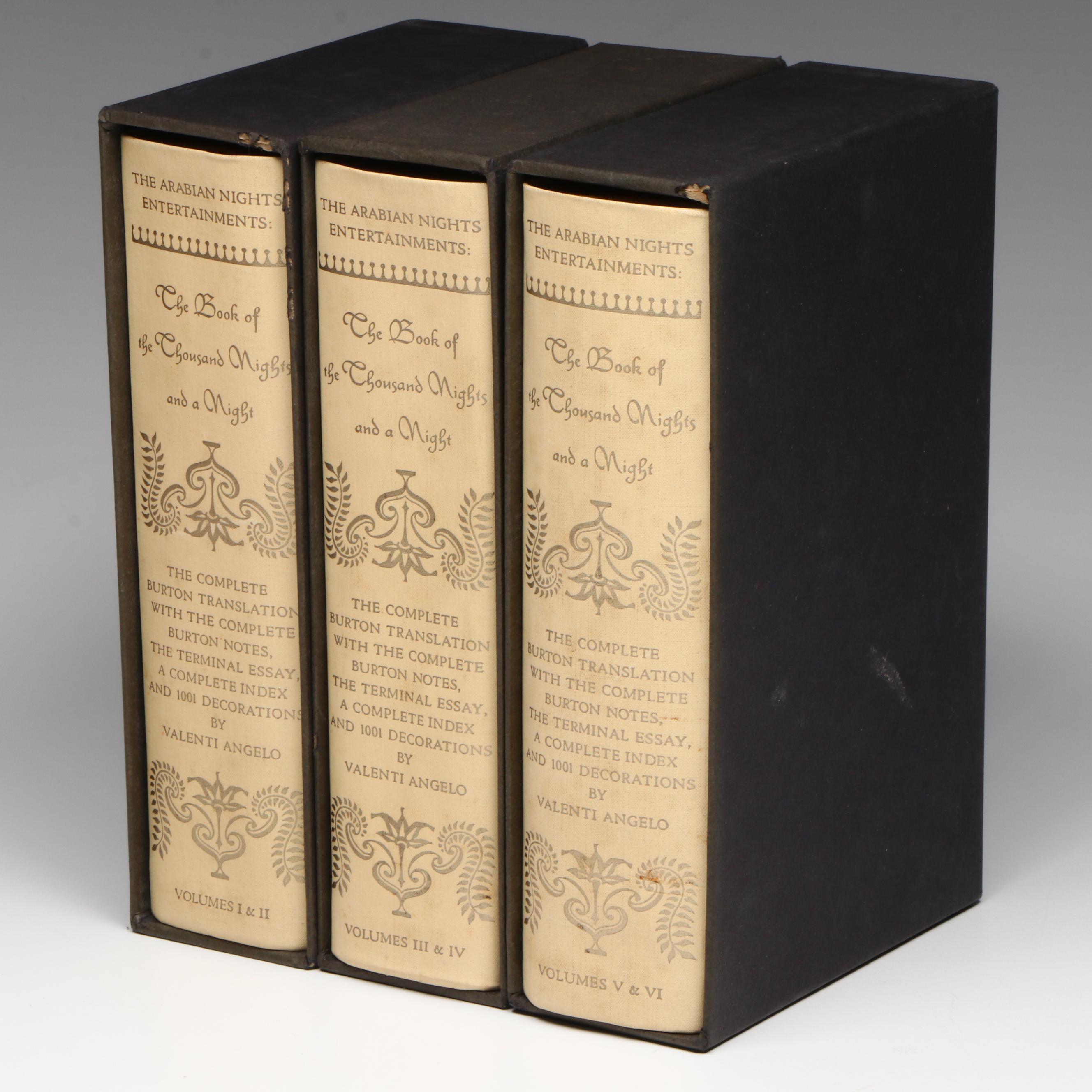 Valenti Angelo Illustrated "The Book of the Thousand Nights and a Night," 1962