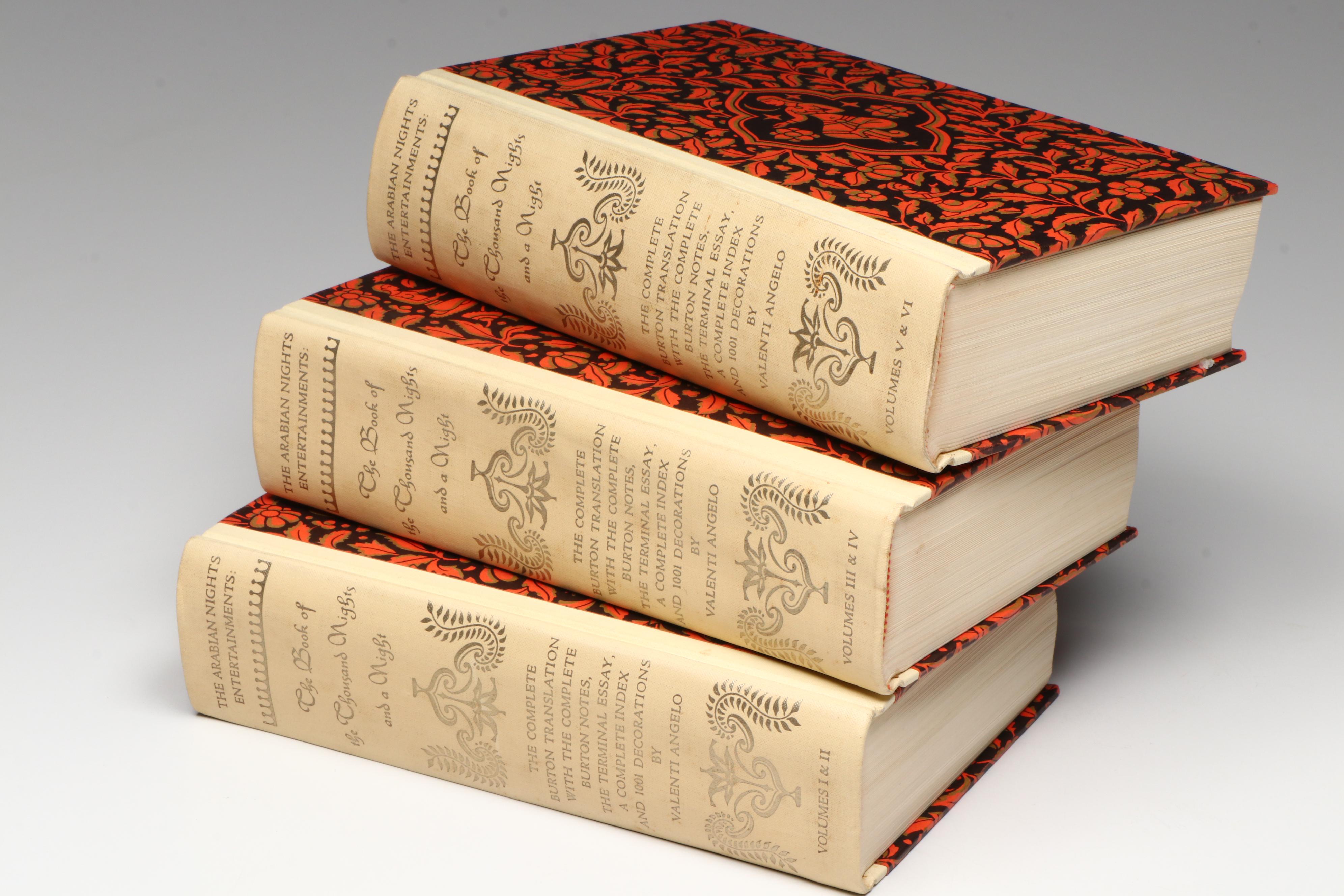 Valenti Angelo Illustrated "The Book of the Thousand Nights and a Night," 1962