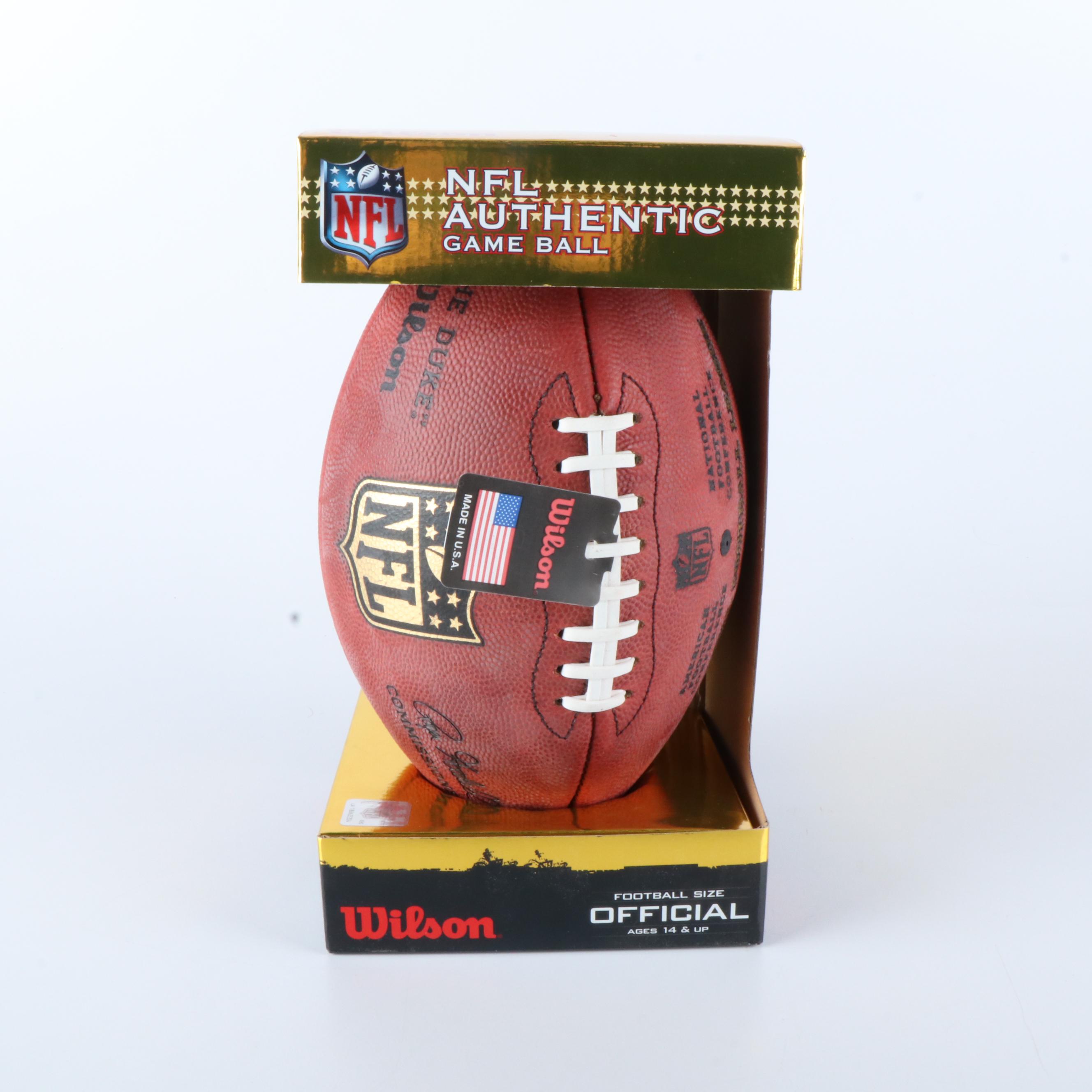 A.J. Green Signed Wilson "The Duke" NFL Football