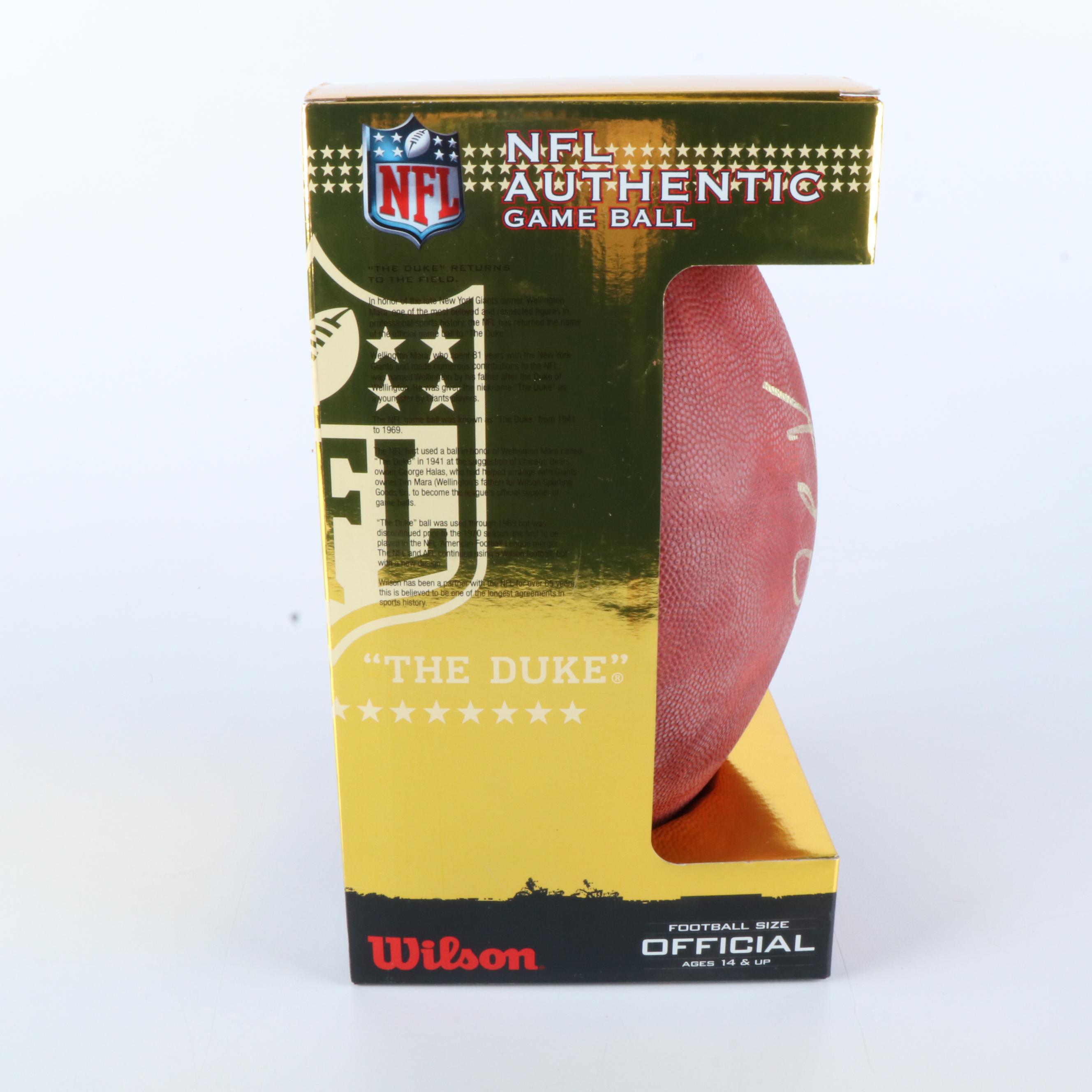 A.J. Green Signed Wilson "The Duke" NFL Football